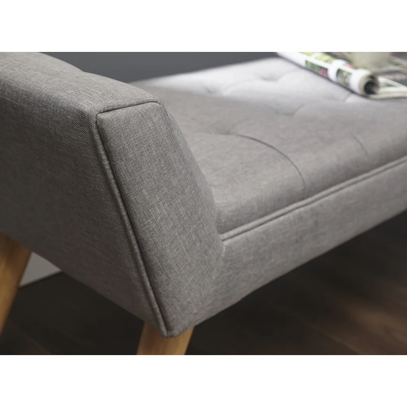 Milan Window Seat Fabric Grey - Image 3