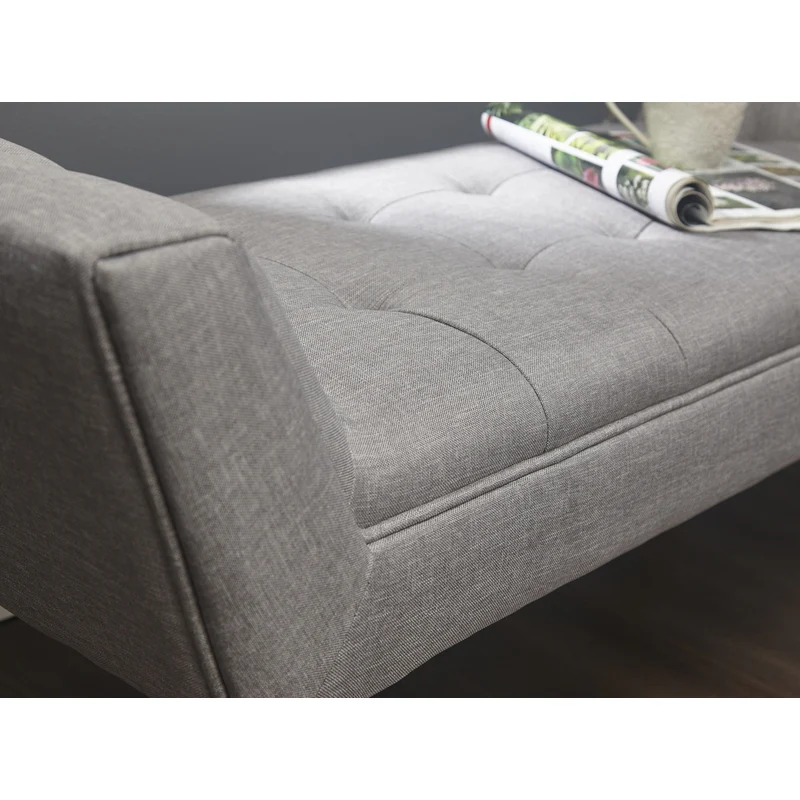 Milan Window Seat Fabric Grey - Image 4