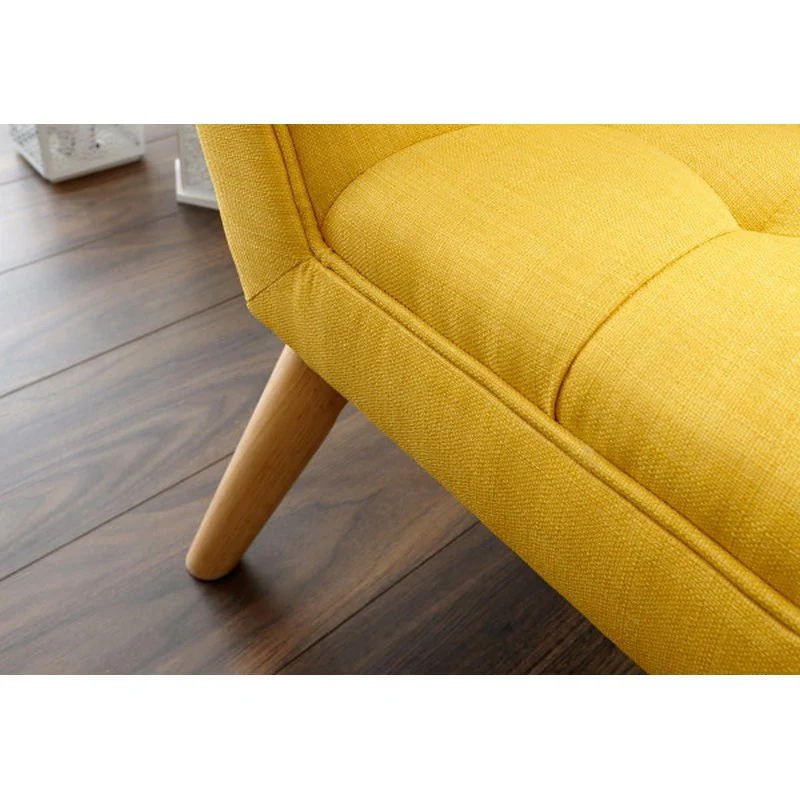 Milan Window Seat Fabric Yellow - Image 6