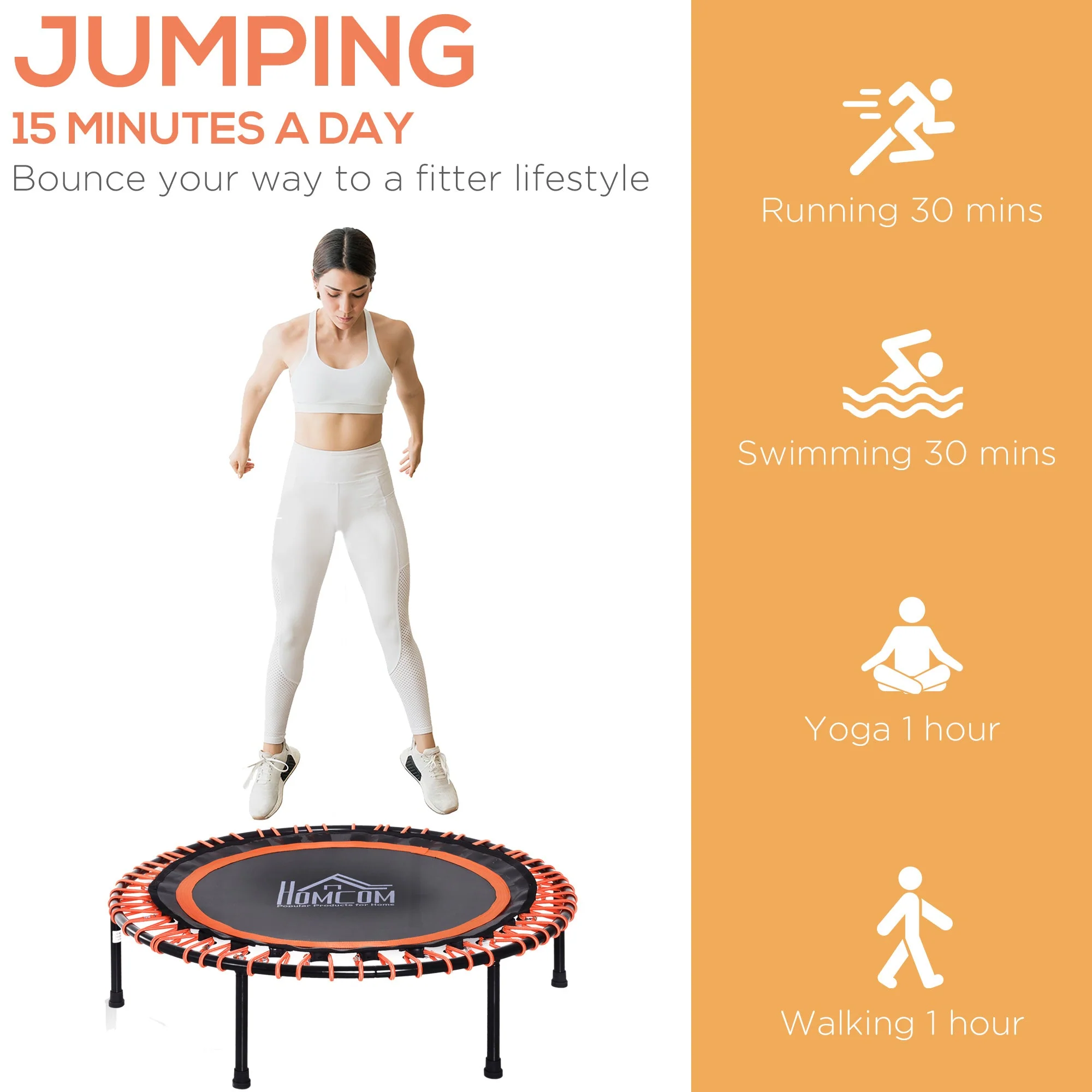 Mini Trampoline Fitness Trampoline - Image 3