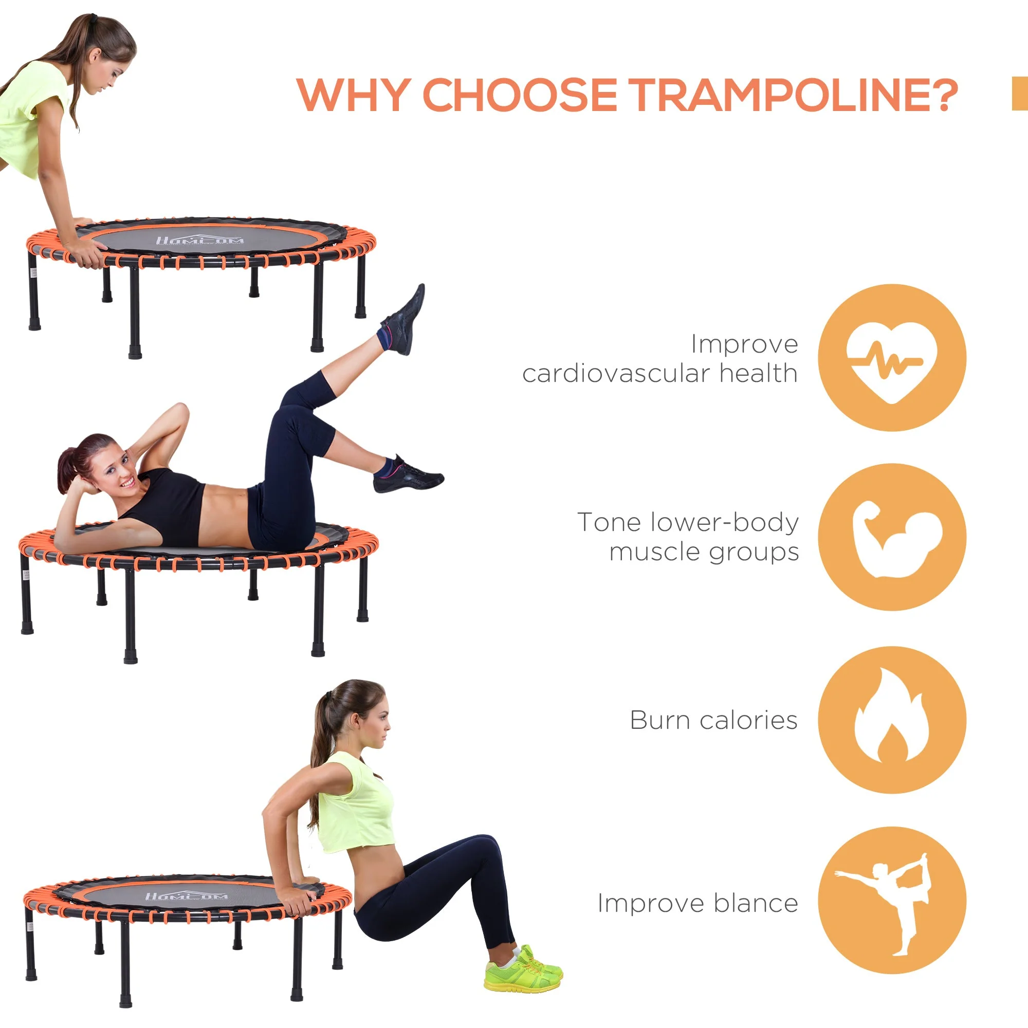 Mini Trampoline Fitness Trampoline - Image 6