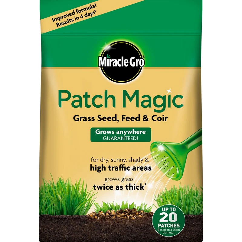 Miracle Gro 1.5kg Patch Magic Lawn Feed & Seed - Image 3