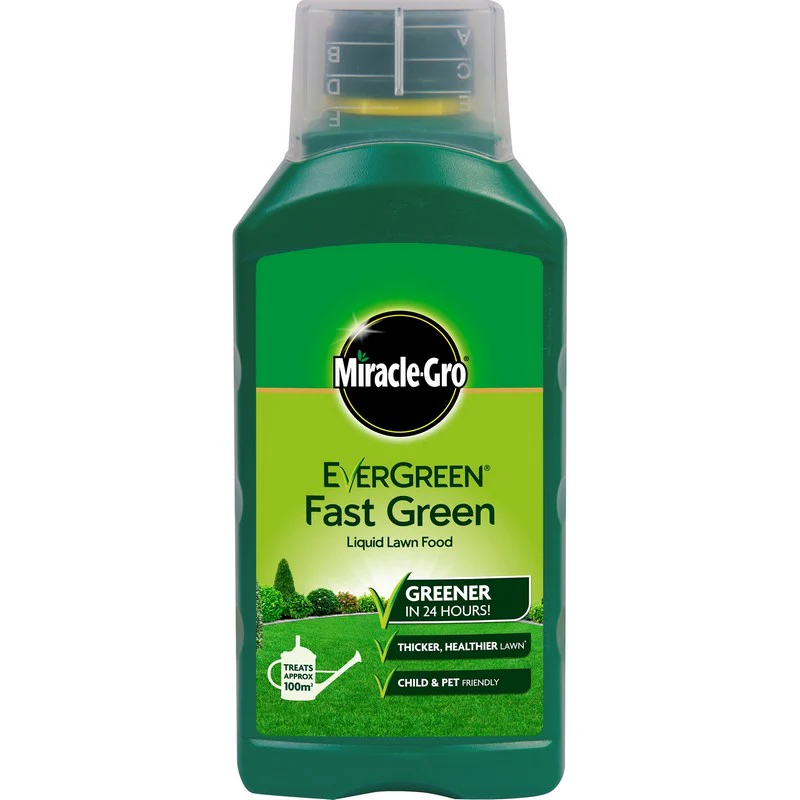 Miracle Gro 1L Fast Green Lawn Food - 100 Square Metres Coverage - Image 3