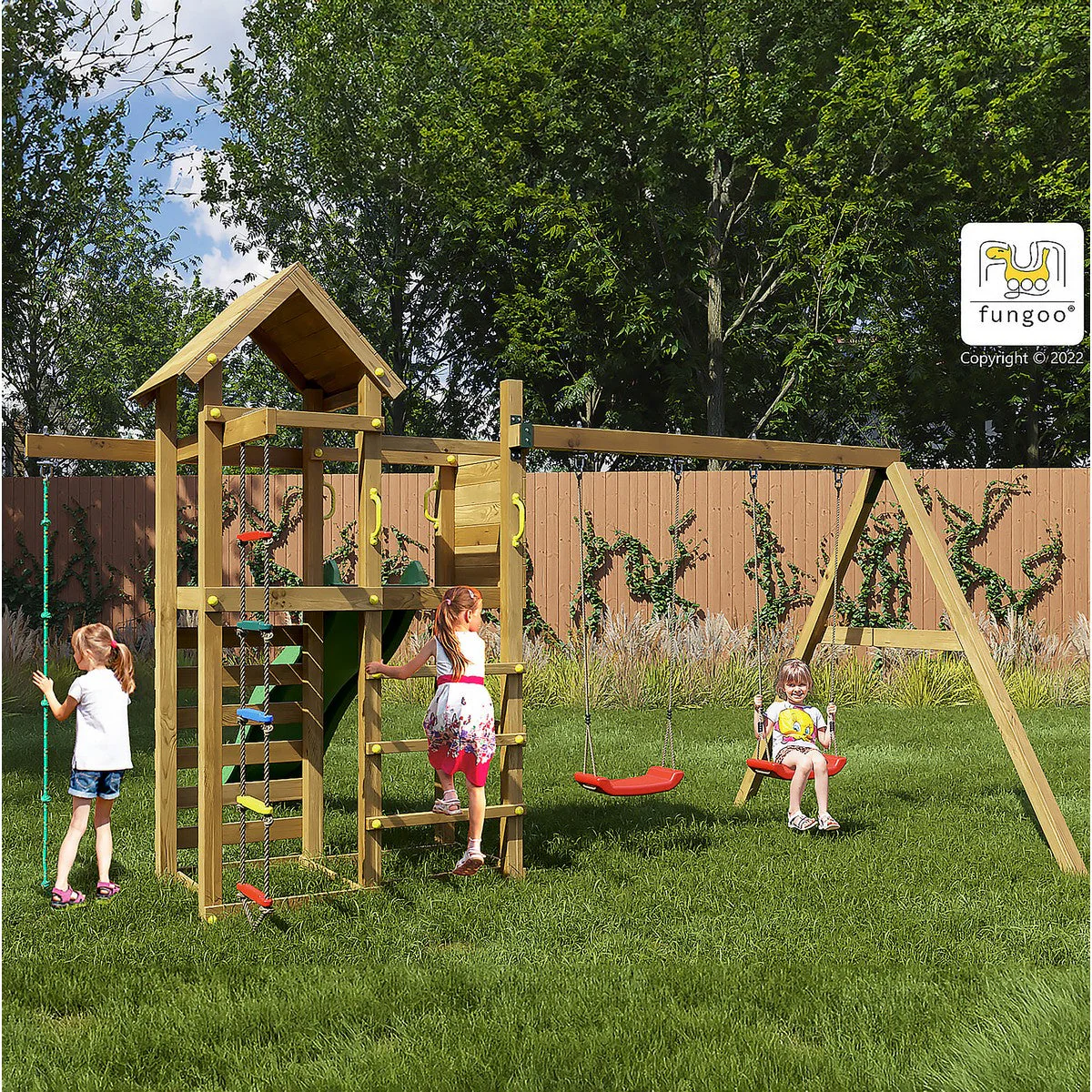 Mixter Garden Playfort by Shire - Image 4