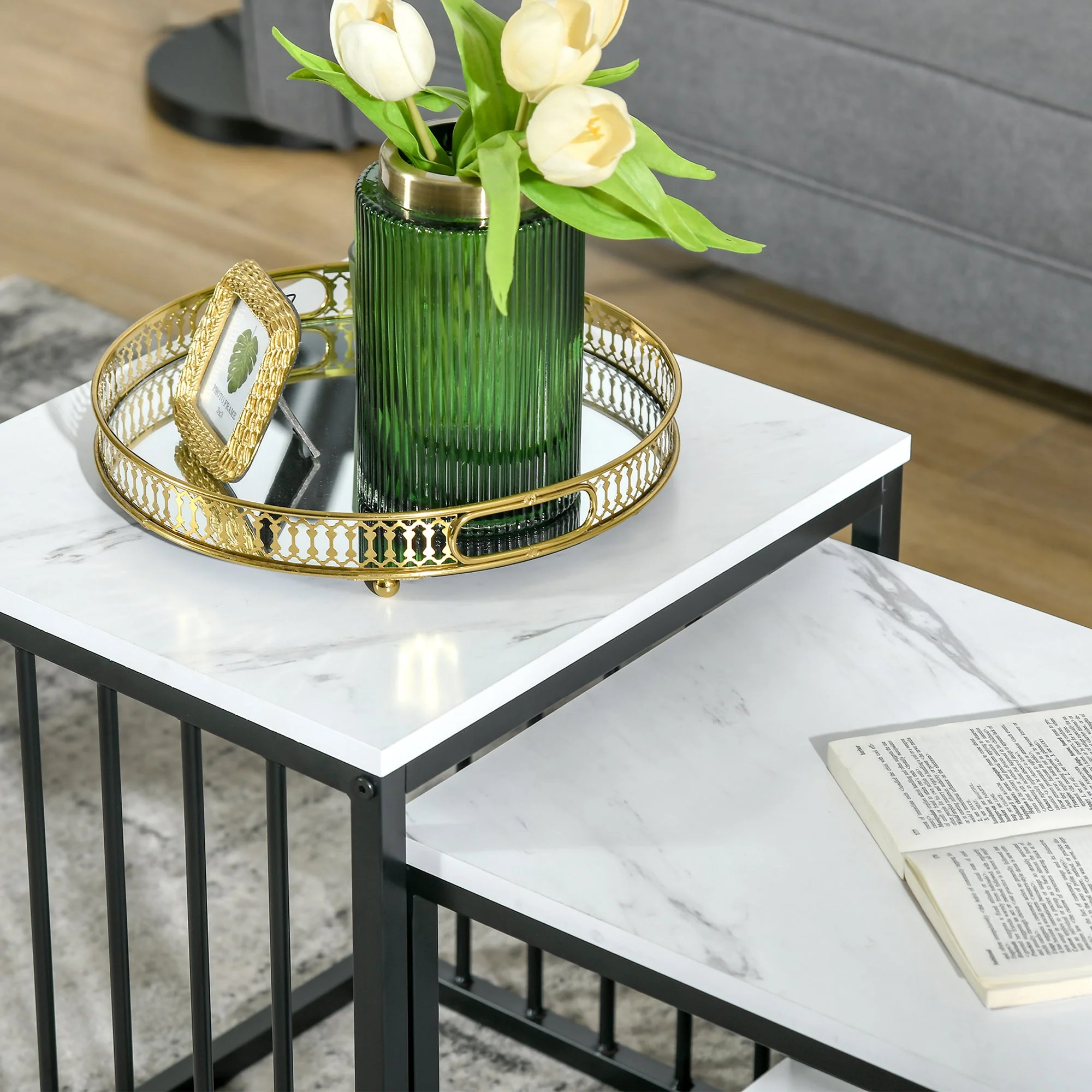Modern Coffee Table Set of Two - Image 7