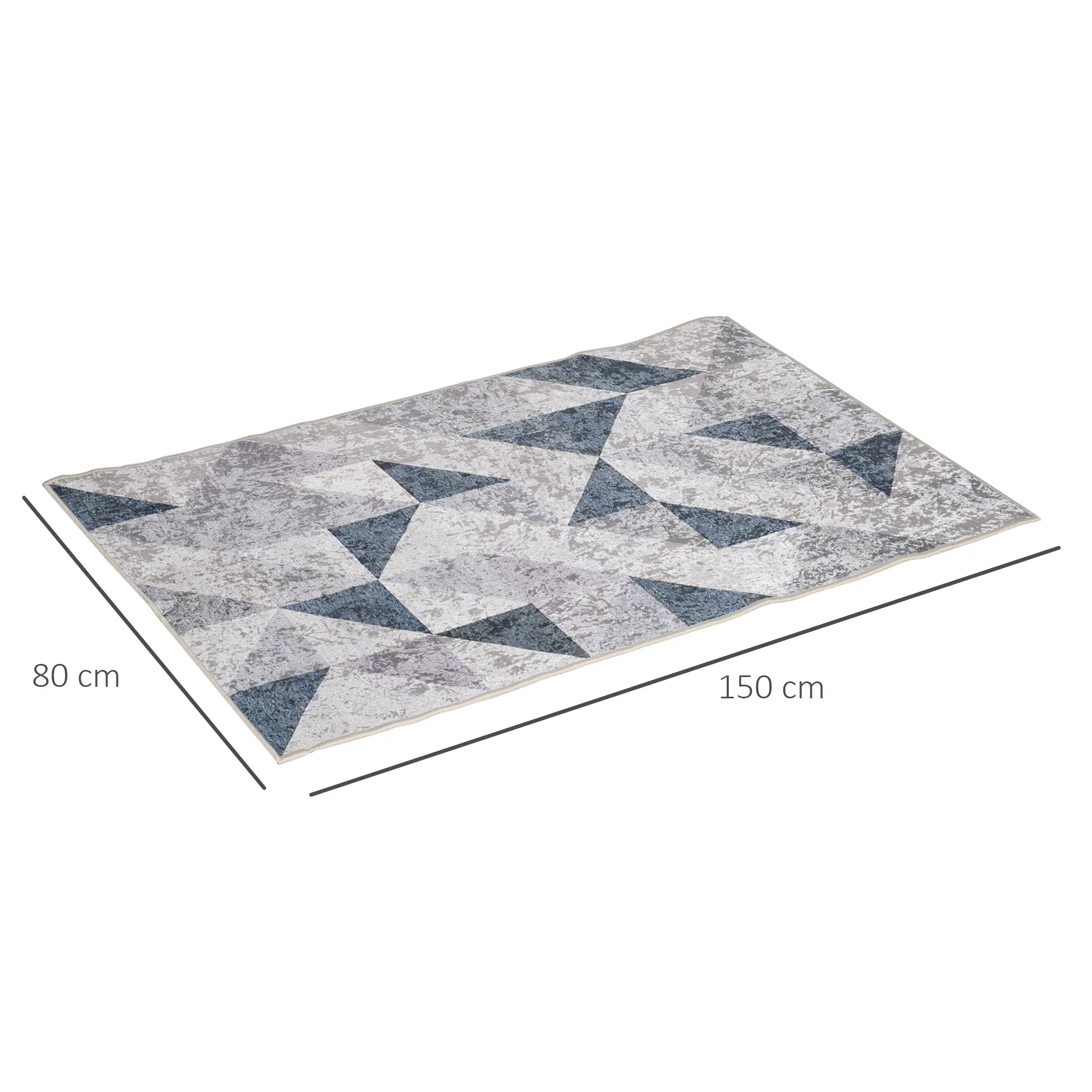 Modern Grey Rug - Image 3