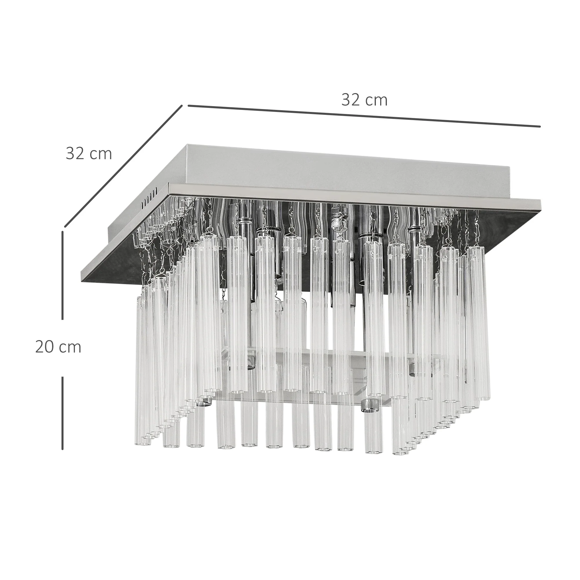Modern Raindrop K9 Crystal Chandelier - Image 3