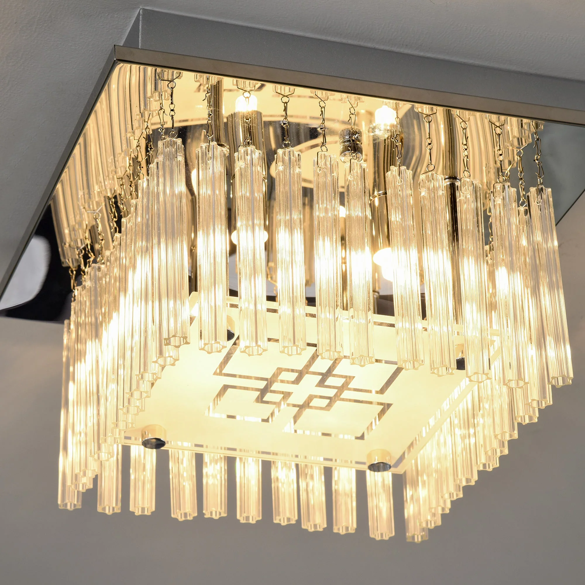 Modern Raindrop K9 Crystal Chandelier - Image 7