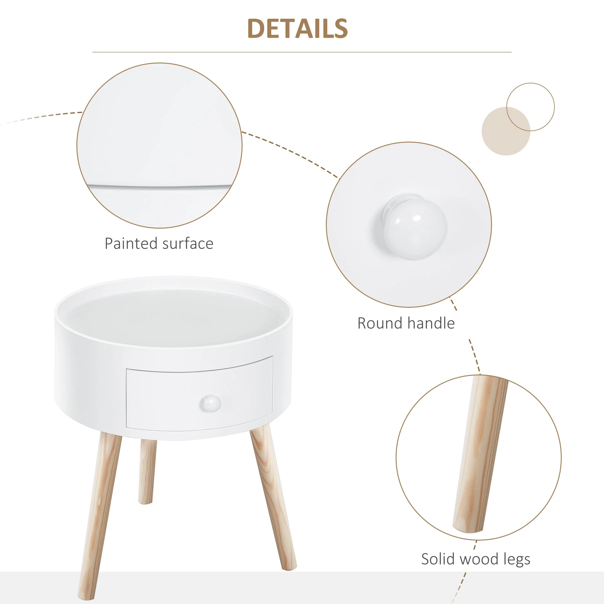 Modern Side Table - Image 4