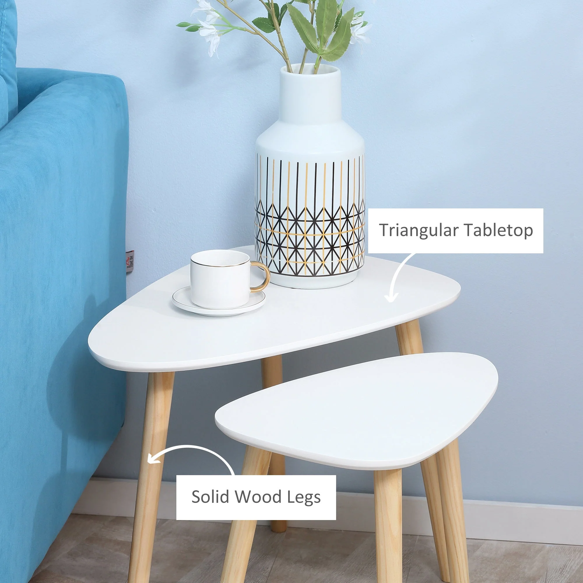 Modern Side Table Set of 2 - Image 5