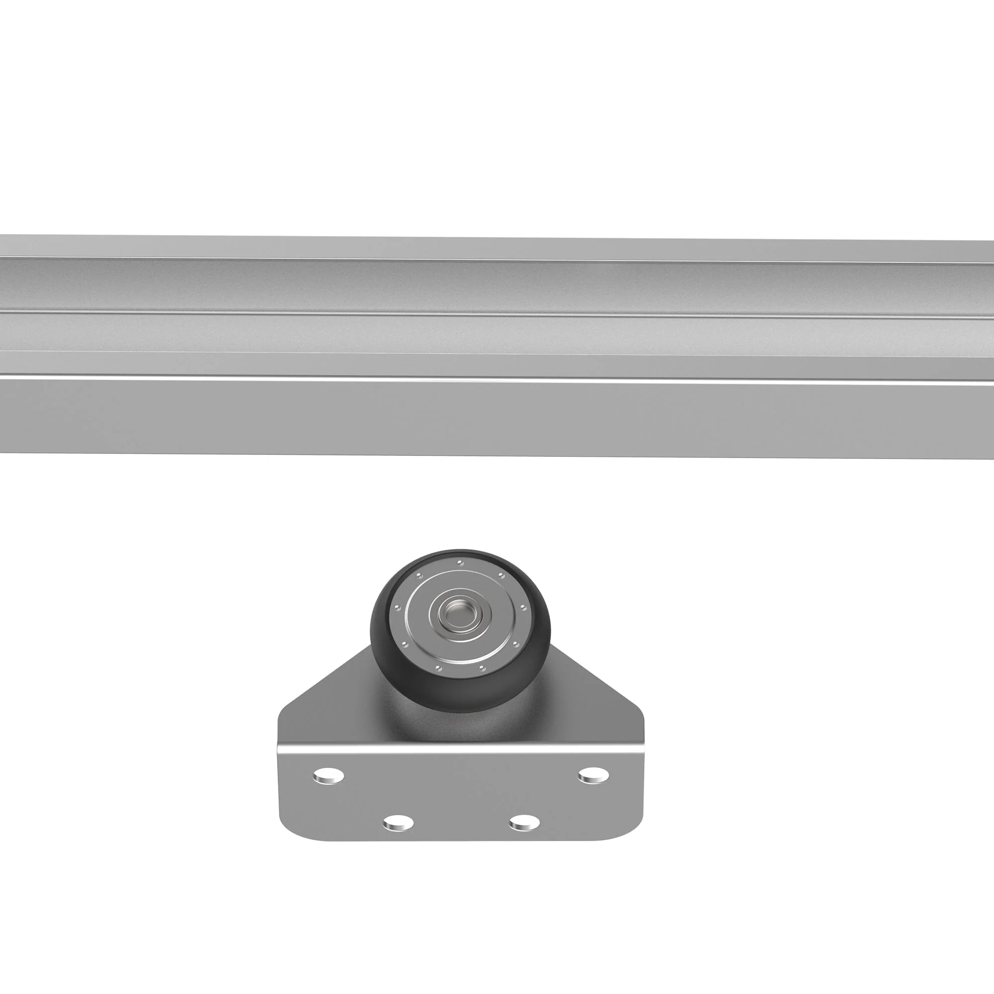 Modern Sliding Barn Door Closet Hardware Track Kit Track System Unit for Single Wooden Door 6FT /1860mm - Image 9
