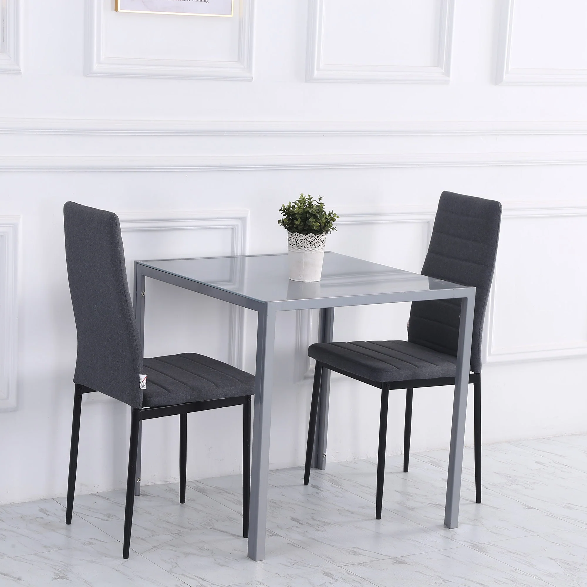 Modern Square Dining Table for 2-4 People - Image 2