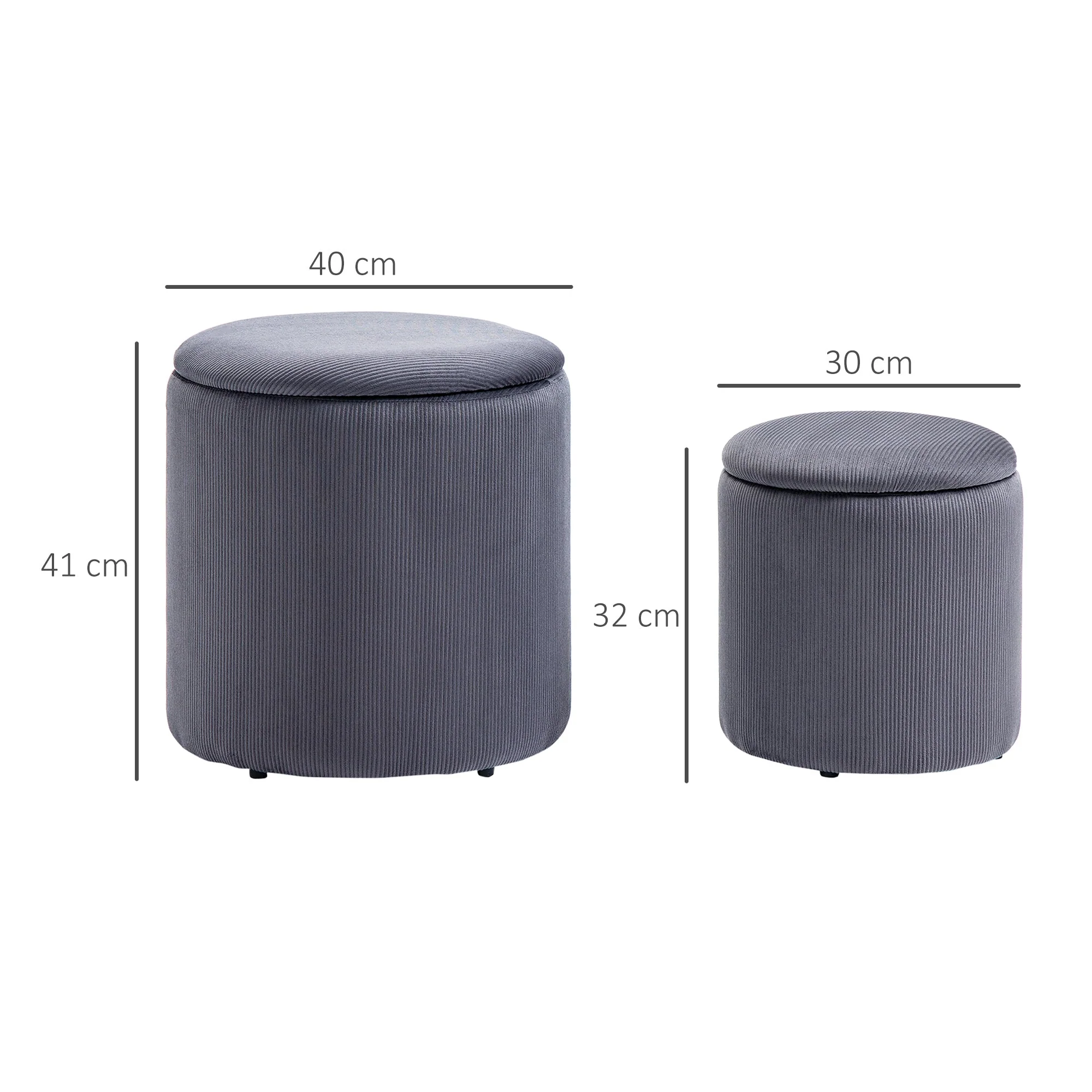 Modern Storage Ottoman with Removable Lid - Image 3