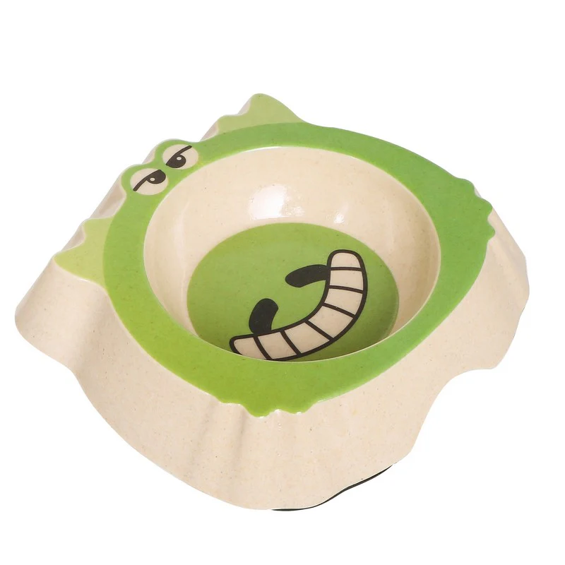 Monster Small Dog Bowl Green Bamboo 19cm by Pet Brands - Image 3