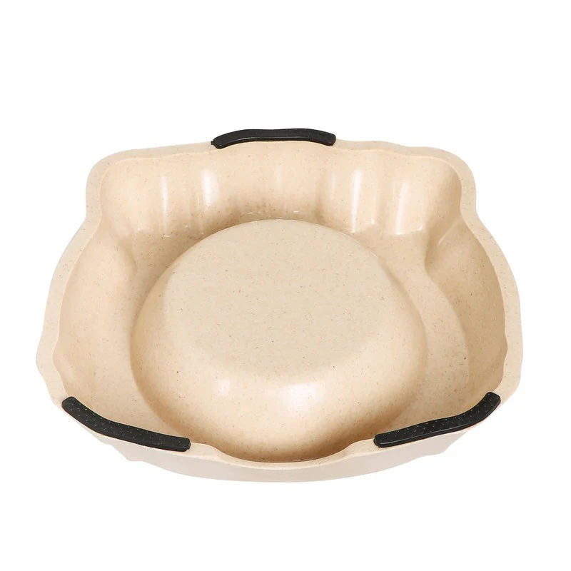 Monster Small Dog Bowl Orange Bamboo 19cm by Pet Brands - Image 4