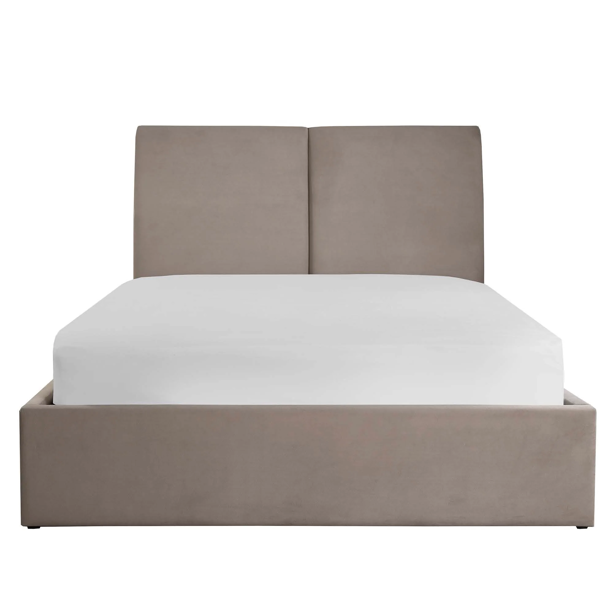 Montrel Double Ottoman Bed Natural 5 x 7ft - Image 2
