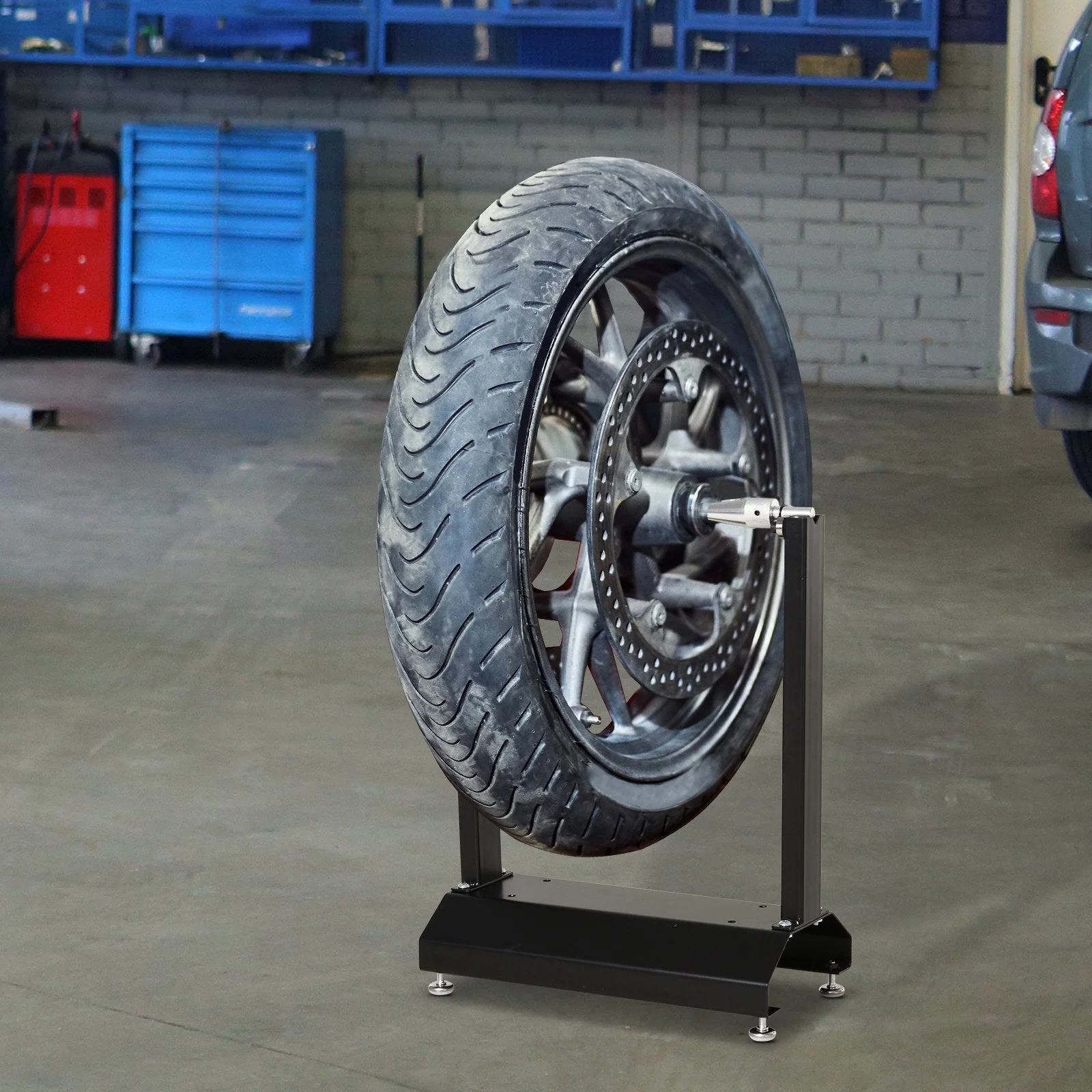 Moter Cycle Balance Wheel Stand With 0 To 25cm Adjustment by Durhand - Image 2