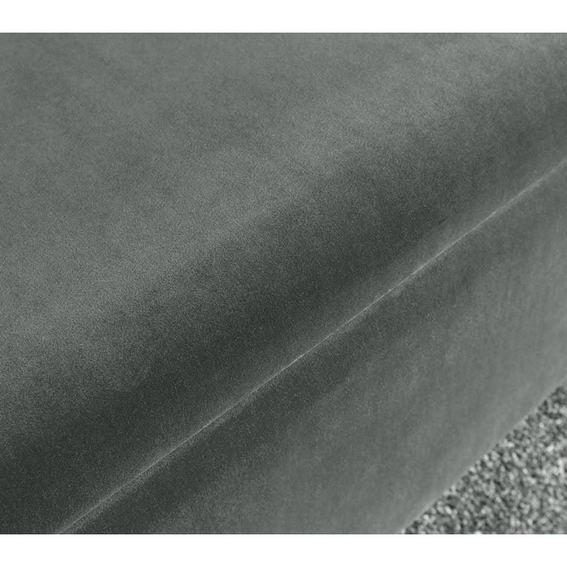 Mystica Large Ottoman Wood & Fabric Grey 1 Door - Image 5