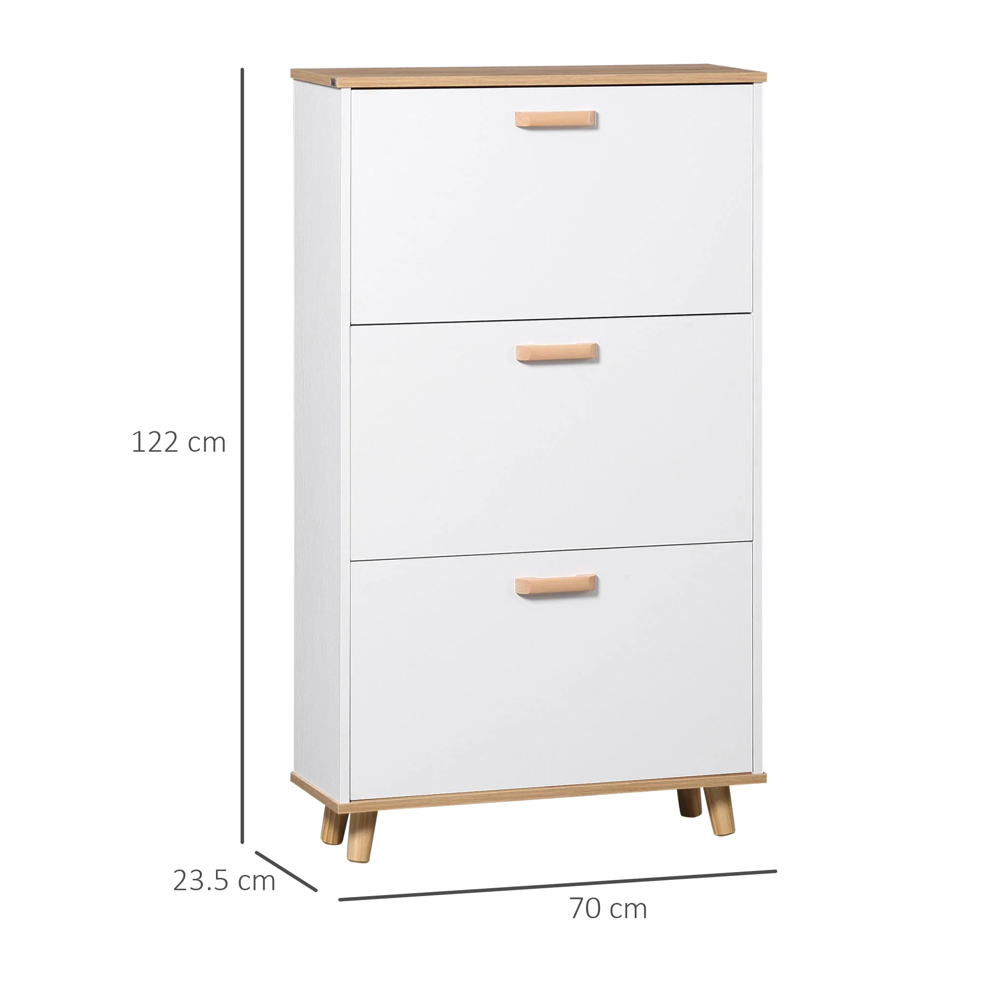 Narrow Shoe Cabinet - Image 2