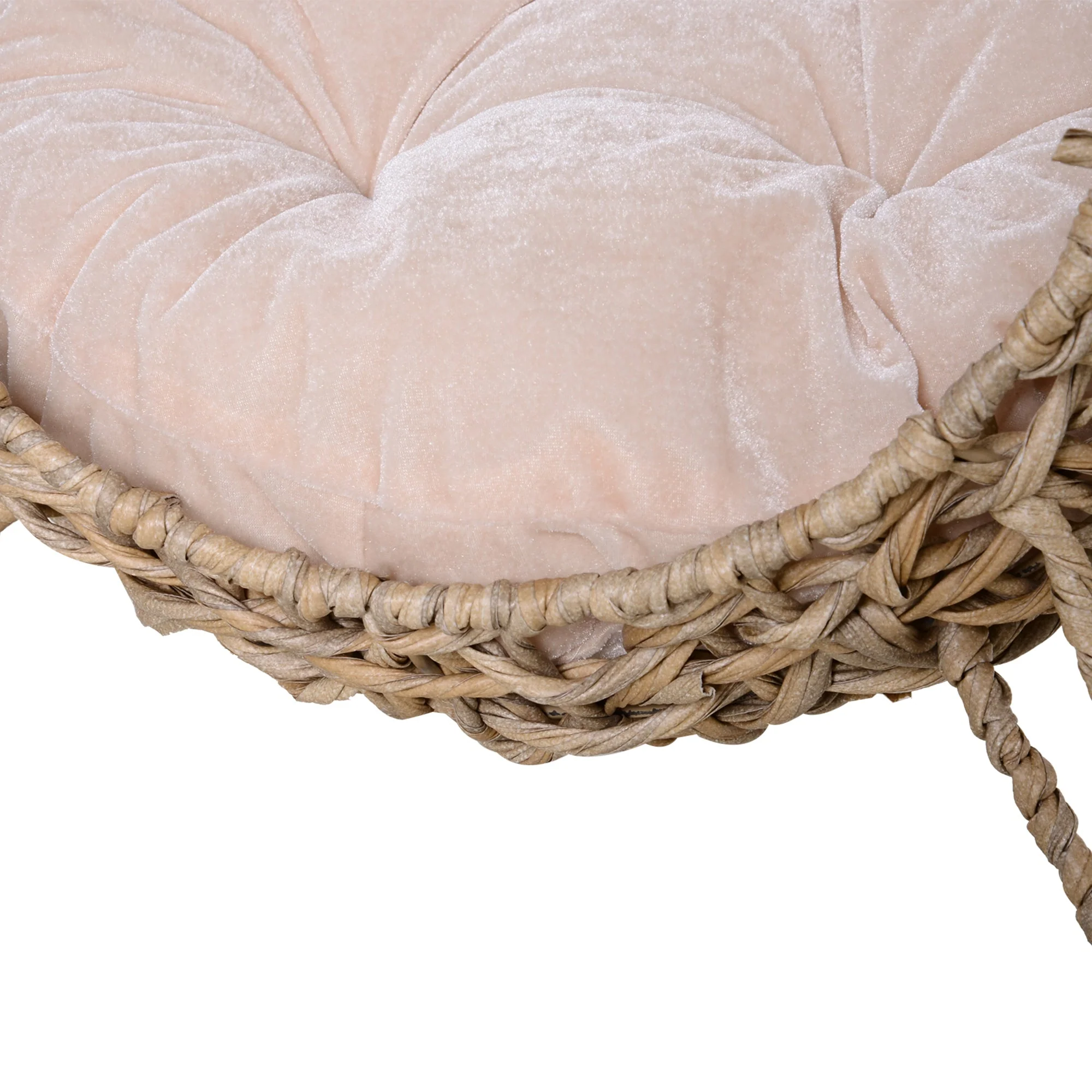 Odessey 39cm Dia Cat Bed Light Brown by Pawhut - Image 5