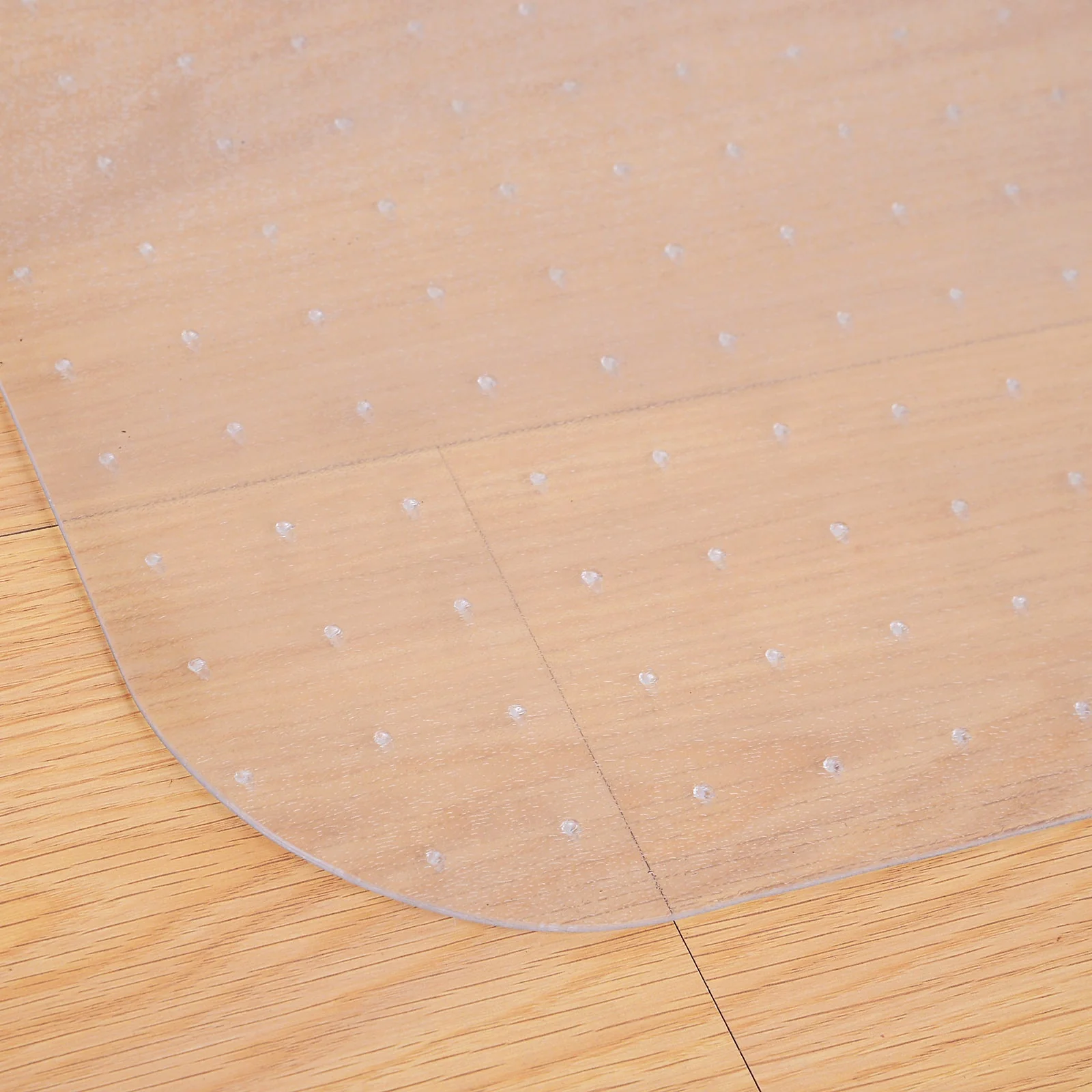 Office Carpet Protector Chair Mat High Impact Strength Clear Spike Non Slip Chairmat Frosted Lipped - Image 9