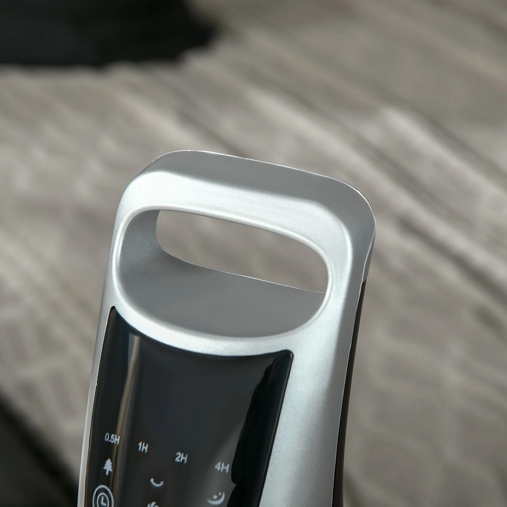 Oscillating Three Speed Tower Fan With Timer & Remote Control Silver - Image 8