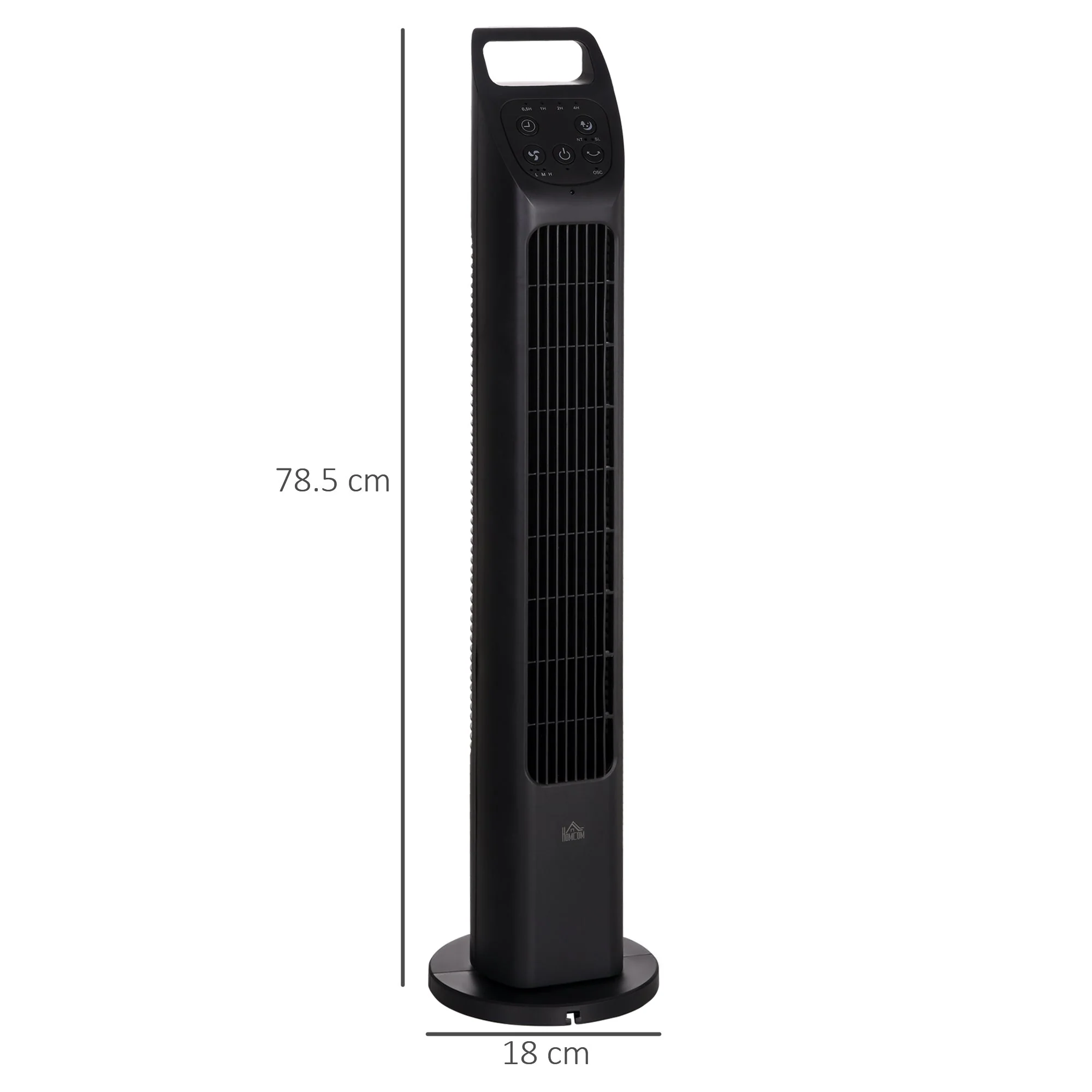 Oscillating Tower Fan with Remote Control - Image 3
