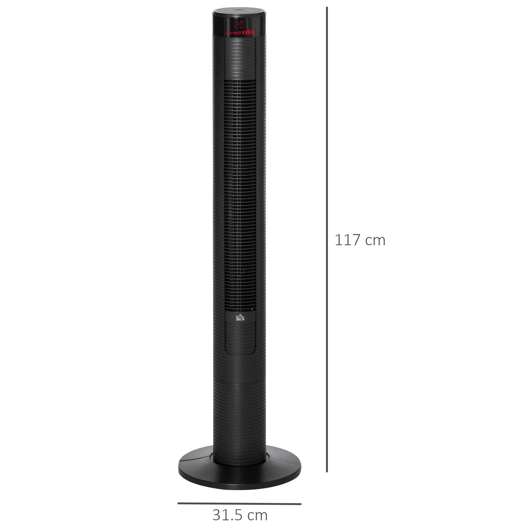 Oscillating Tower Fan with Remote Control - Image 3
