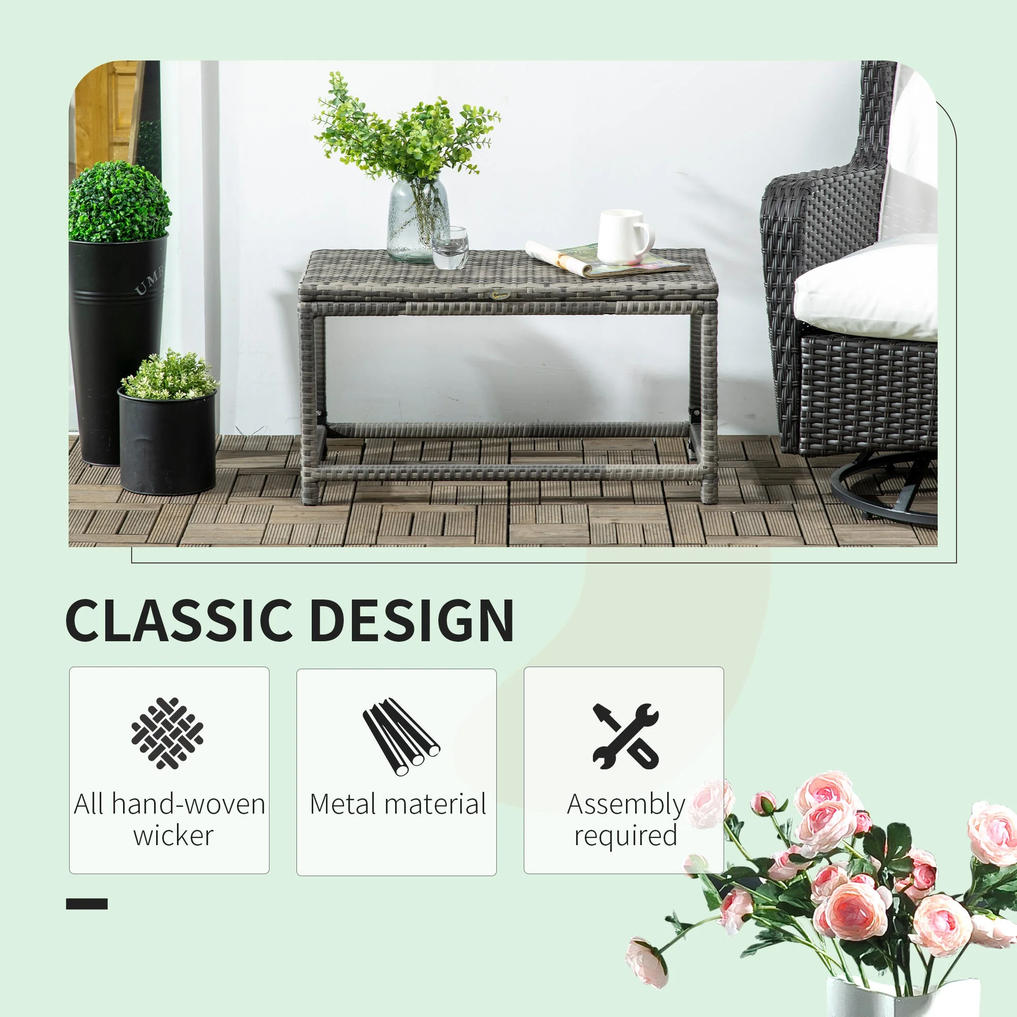 Outdoor Coffee Table - Image 4