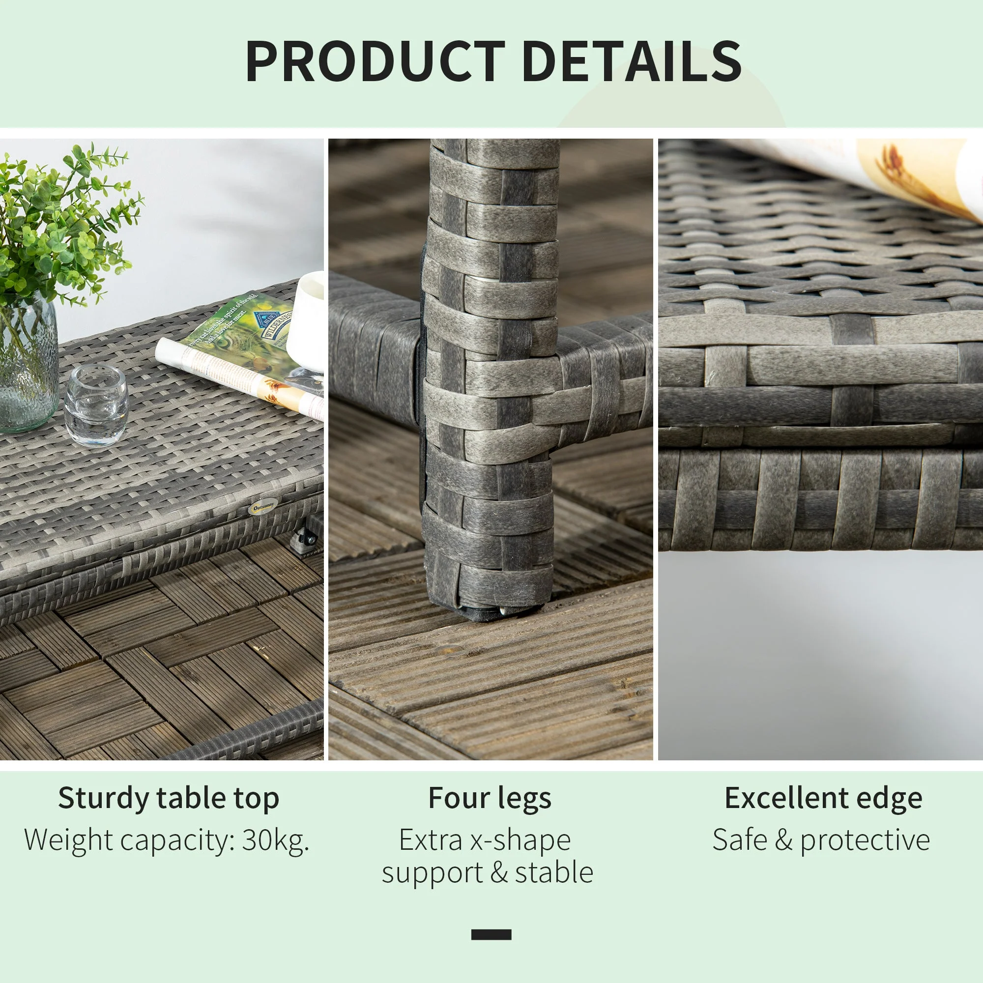Outdoor Coffee Table - Image 6