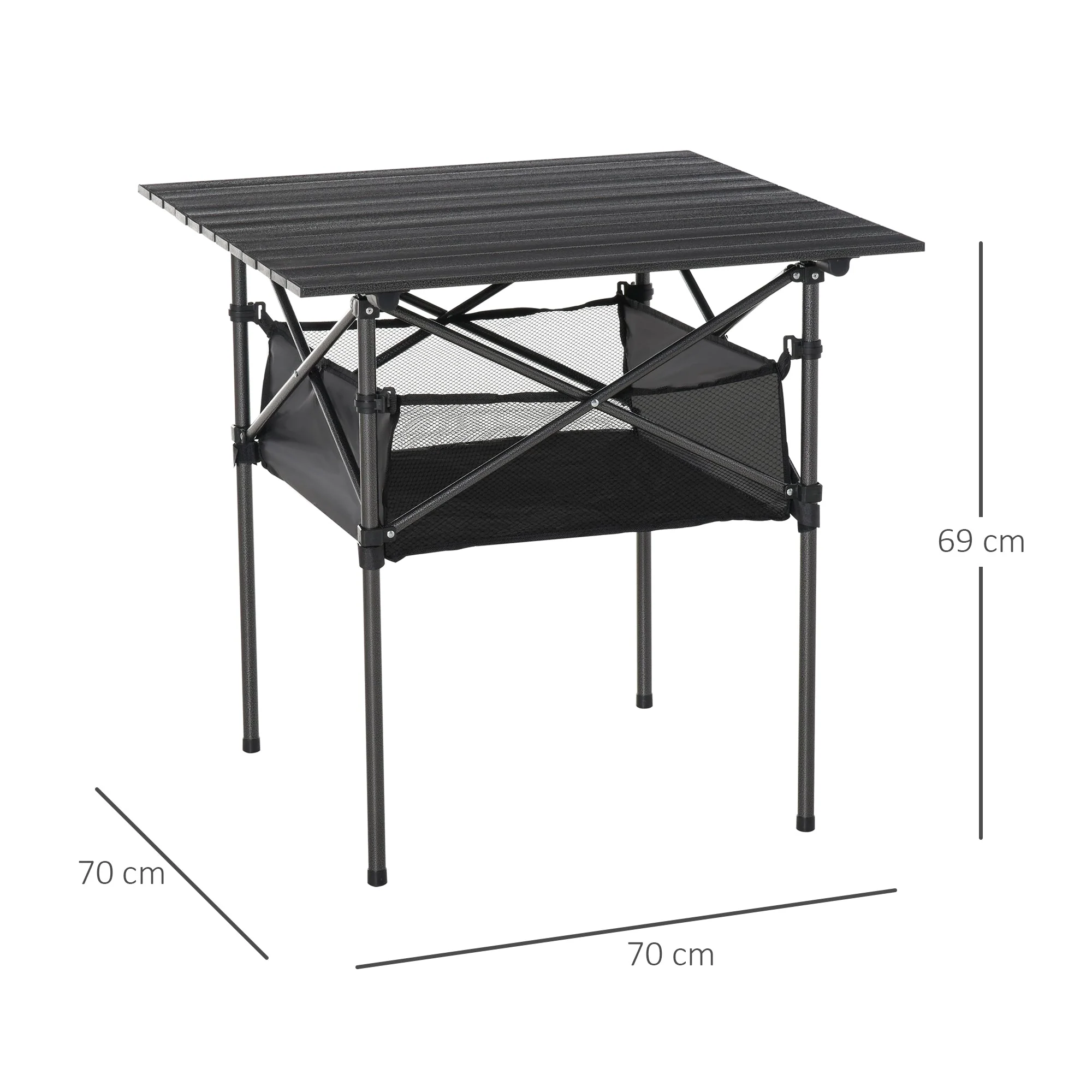 Outdoor Folding Camping Table W/ Storage Bag - Image 3