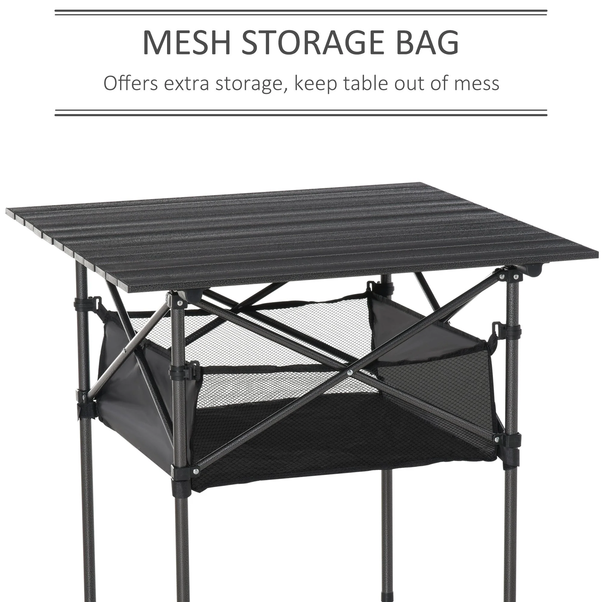 Outdoor Folding Camping Table W/ Storage Bag - Image 5