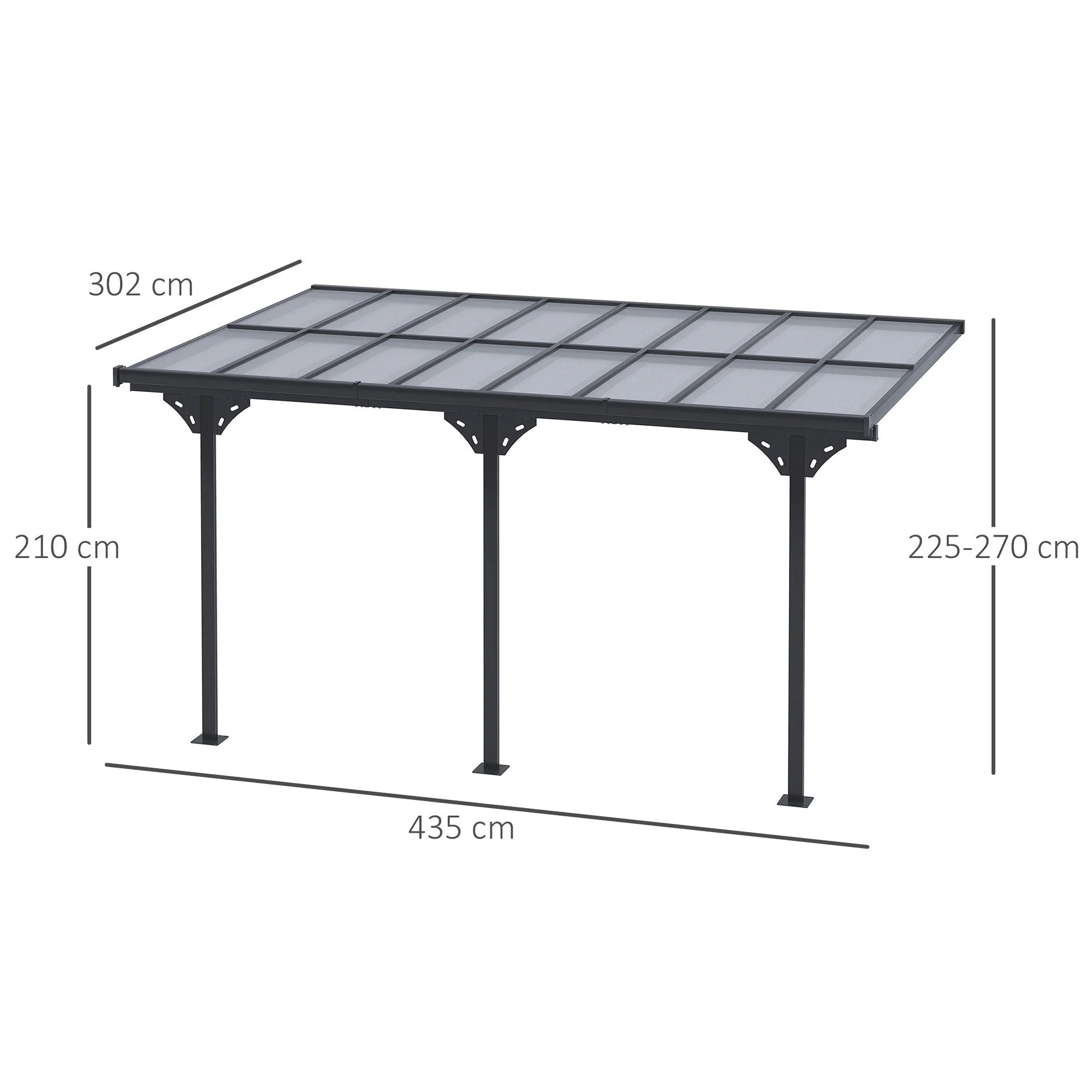 Outdoor Patio Gazebo Pergola - Image 2