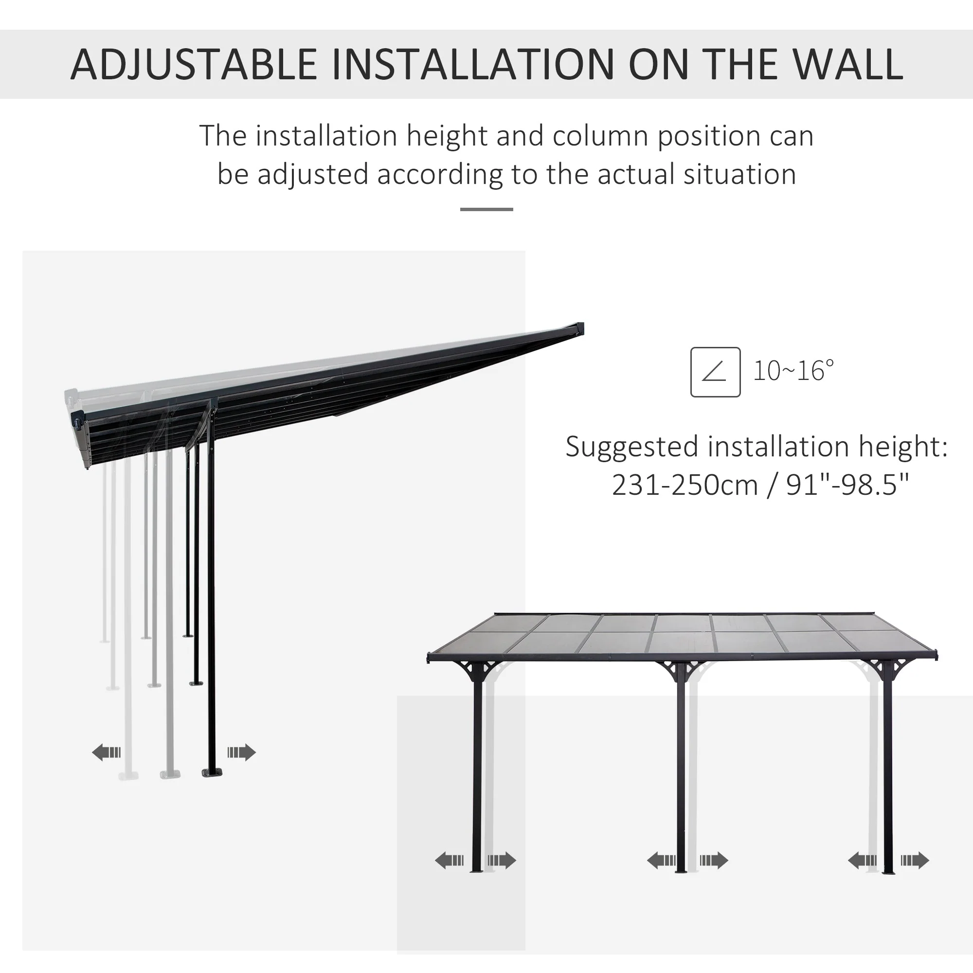 Outdoor Patio Gazebo Pergola - Image 3