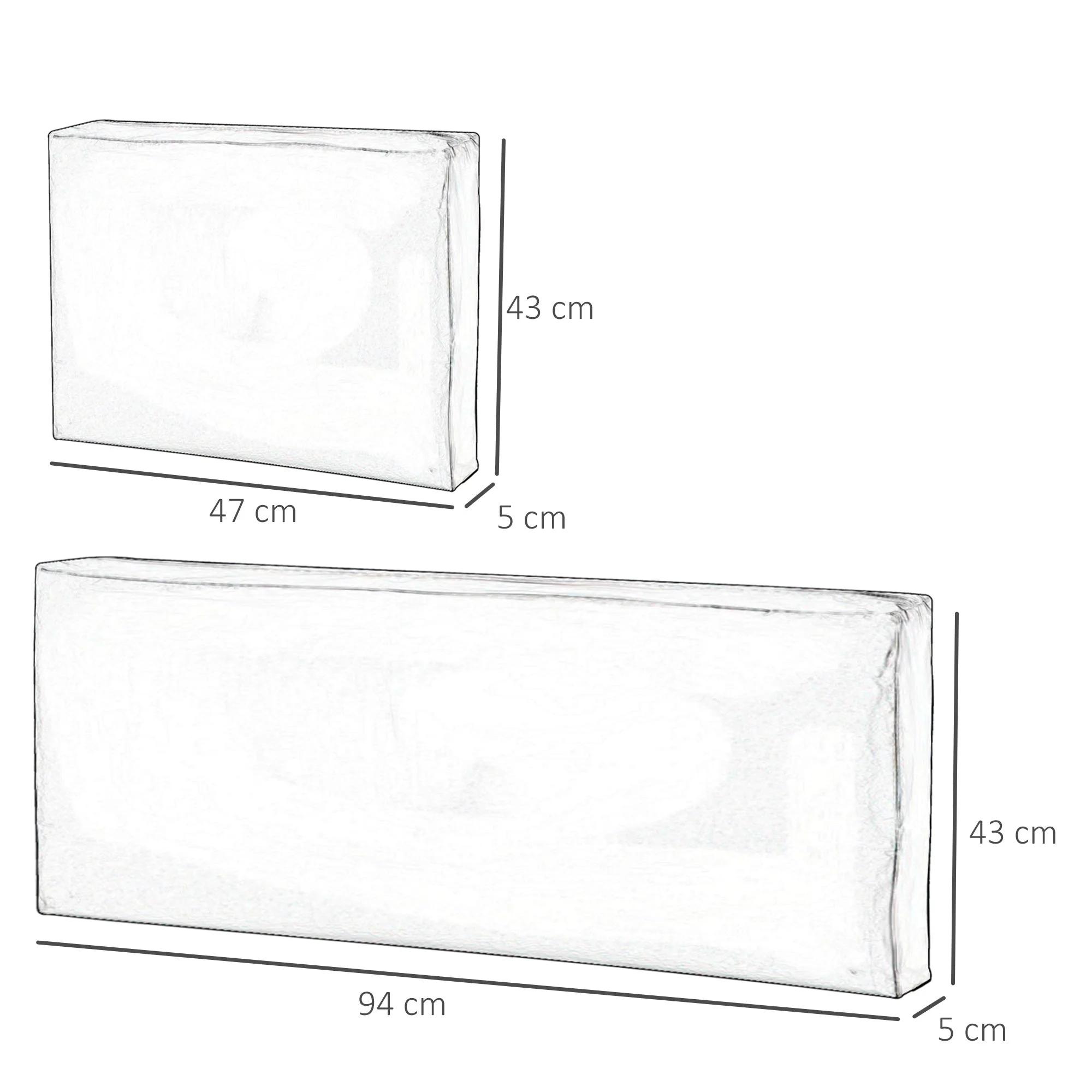Outdoor Seat Cushion Pads for Rattan Furniture - Image 3