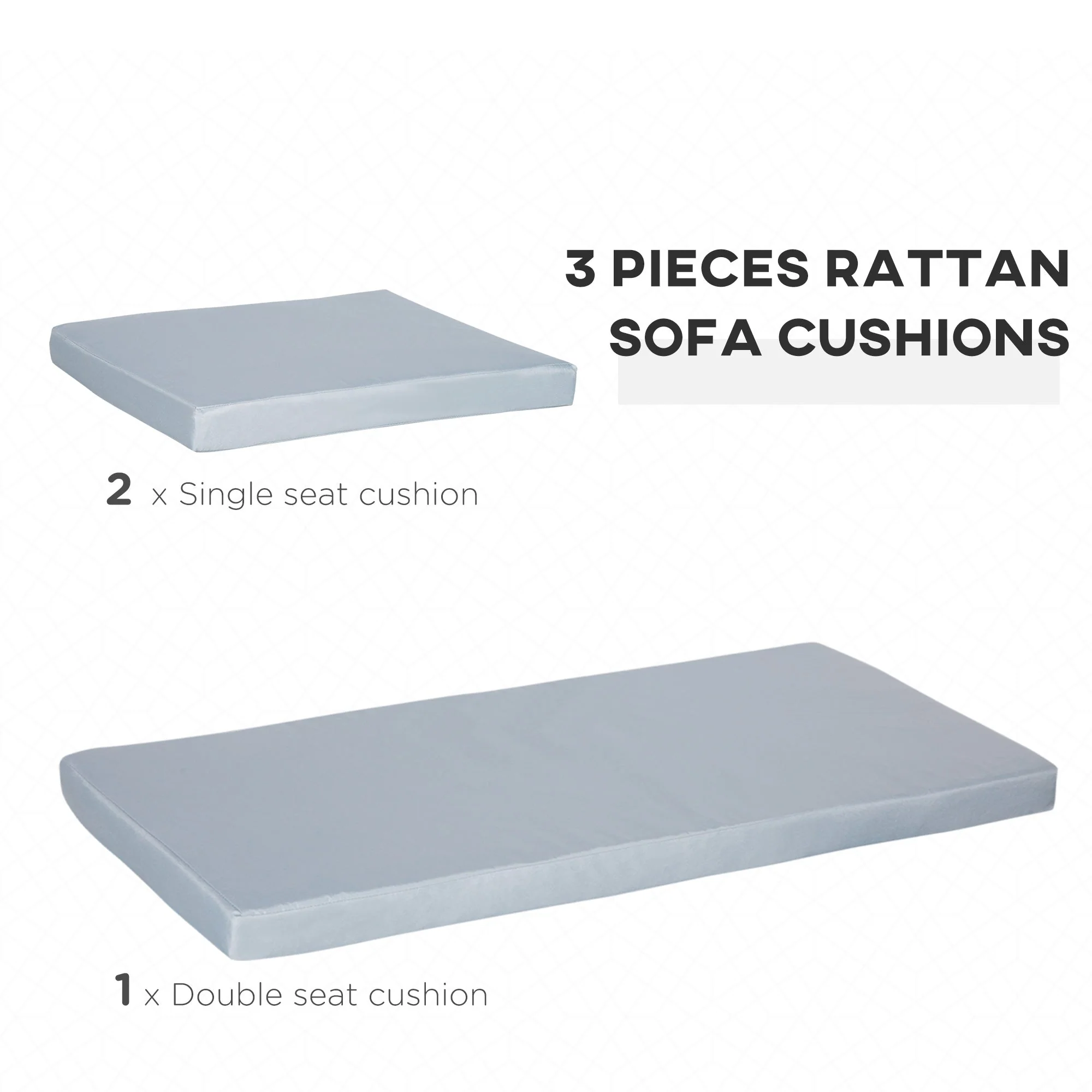 Outdoor Seat Cushion Pads for Rattan Furniture - Image 4