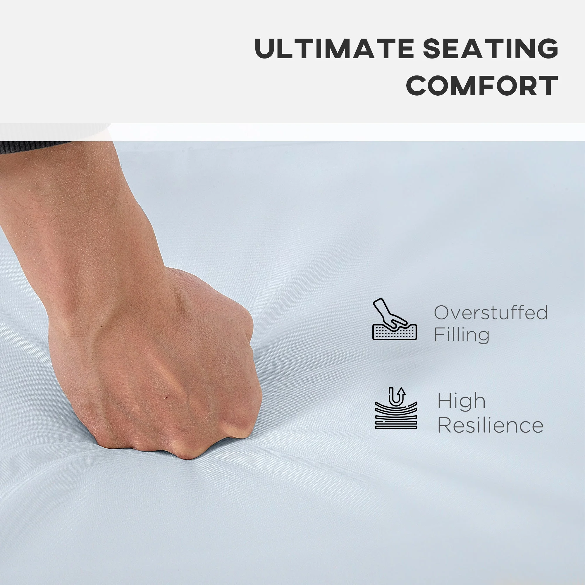 Outdoor Seat Cushion Pads for Rattan Furniture - Image 6