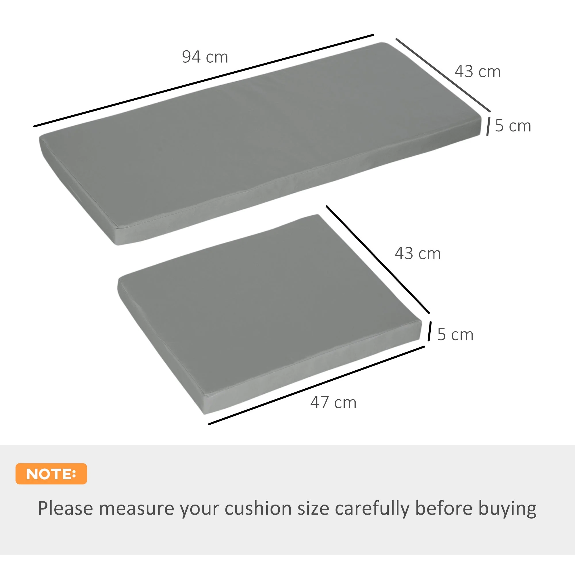 Outdoor Seat Cushion Pads for Rattan Furniture - Image 2