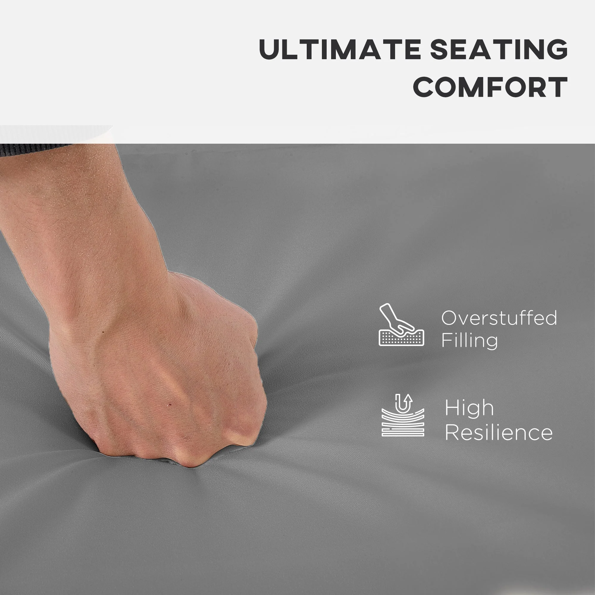 Outdoor Seat Cushion Pads for Rattan Furniture - Image 5