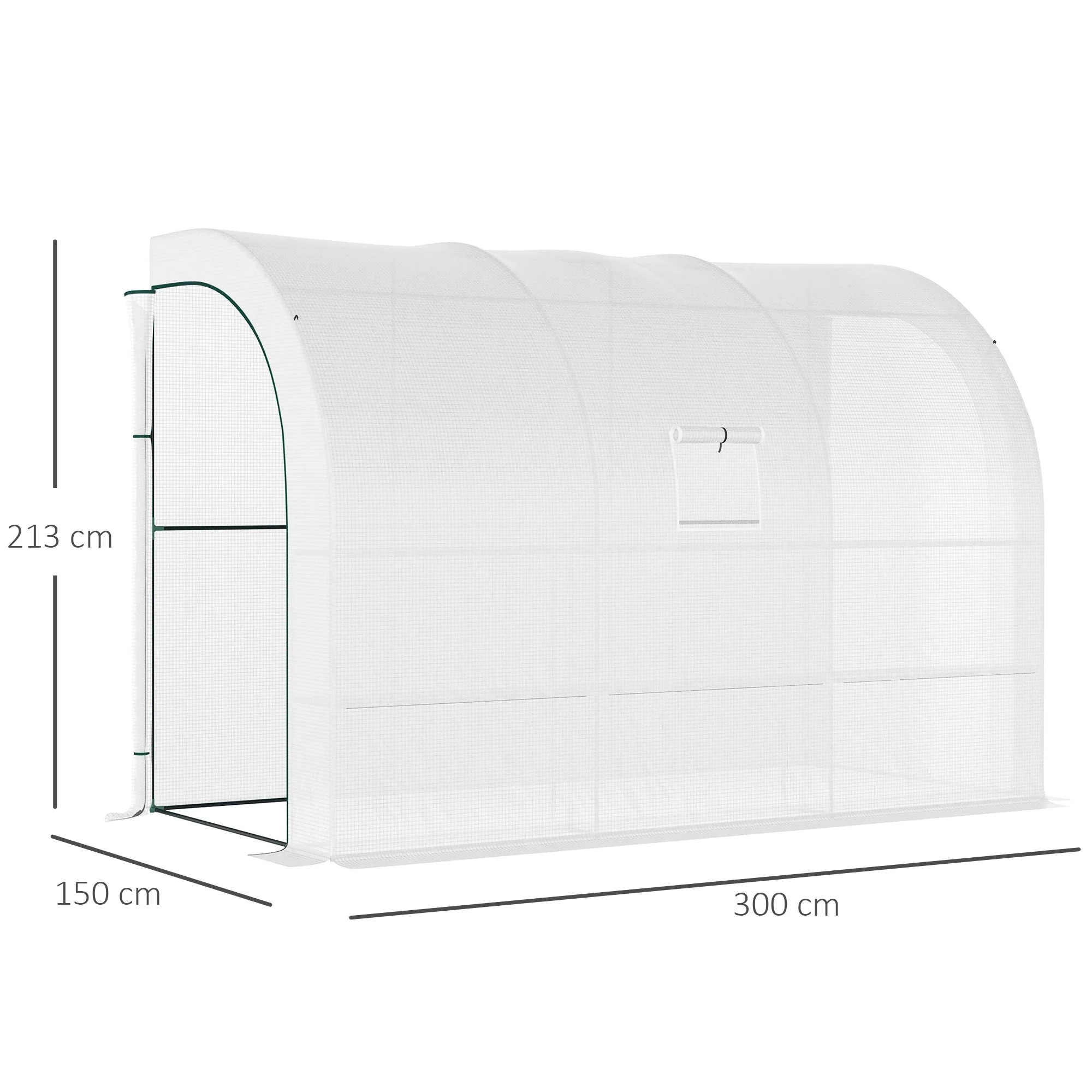 Outdoor Walk-In Greenhouse - Image 3