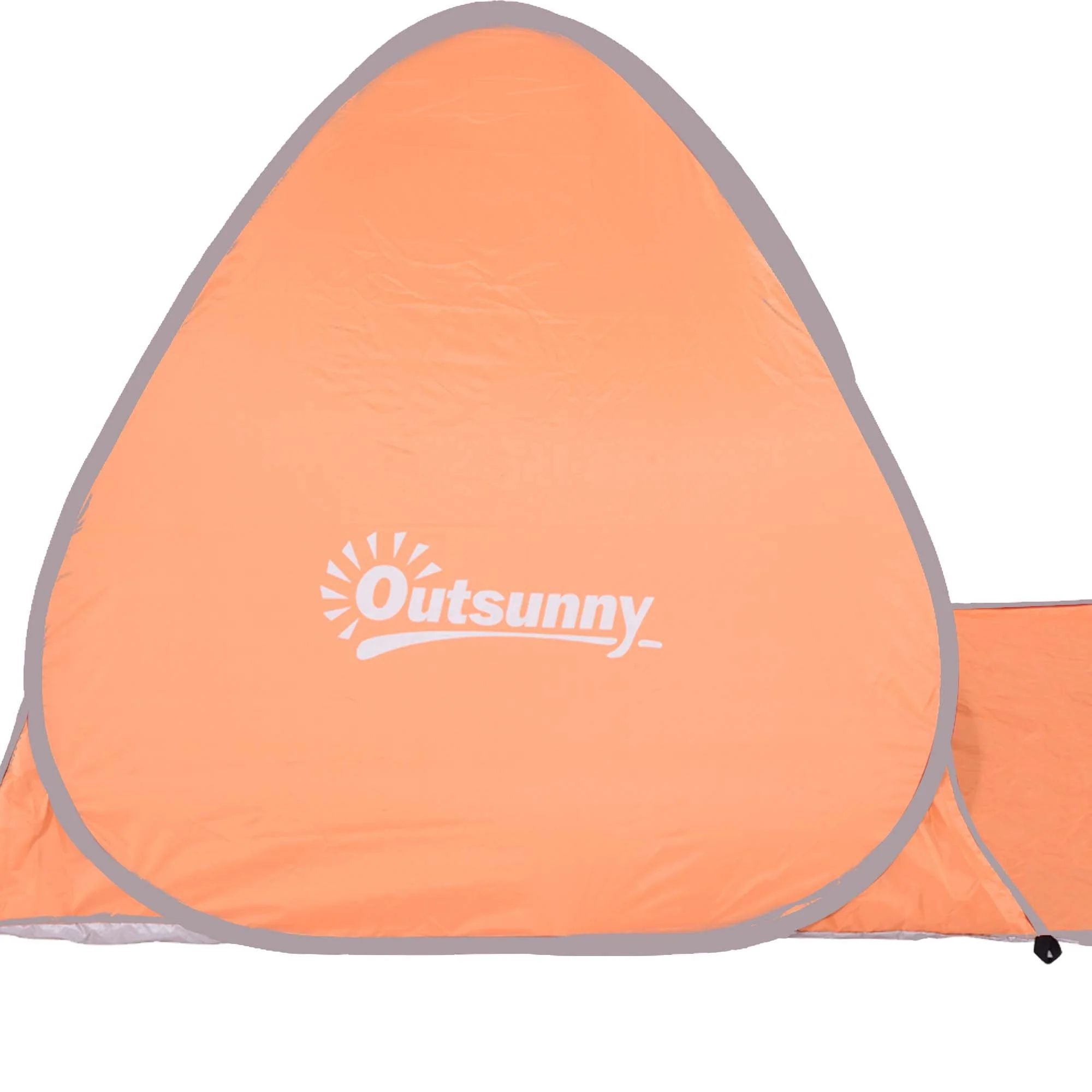 Outsunny 2 Person Pop Up Uv Shelter Shade-Orange - Image 8