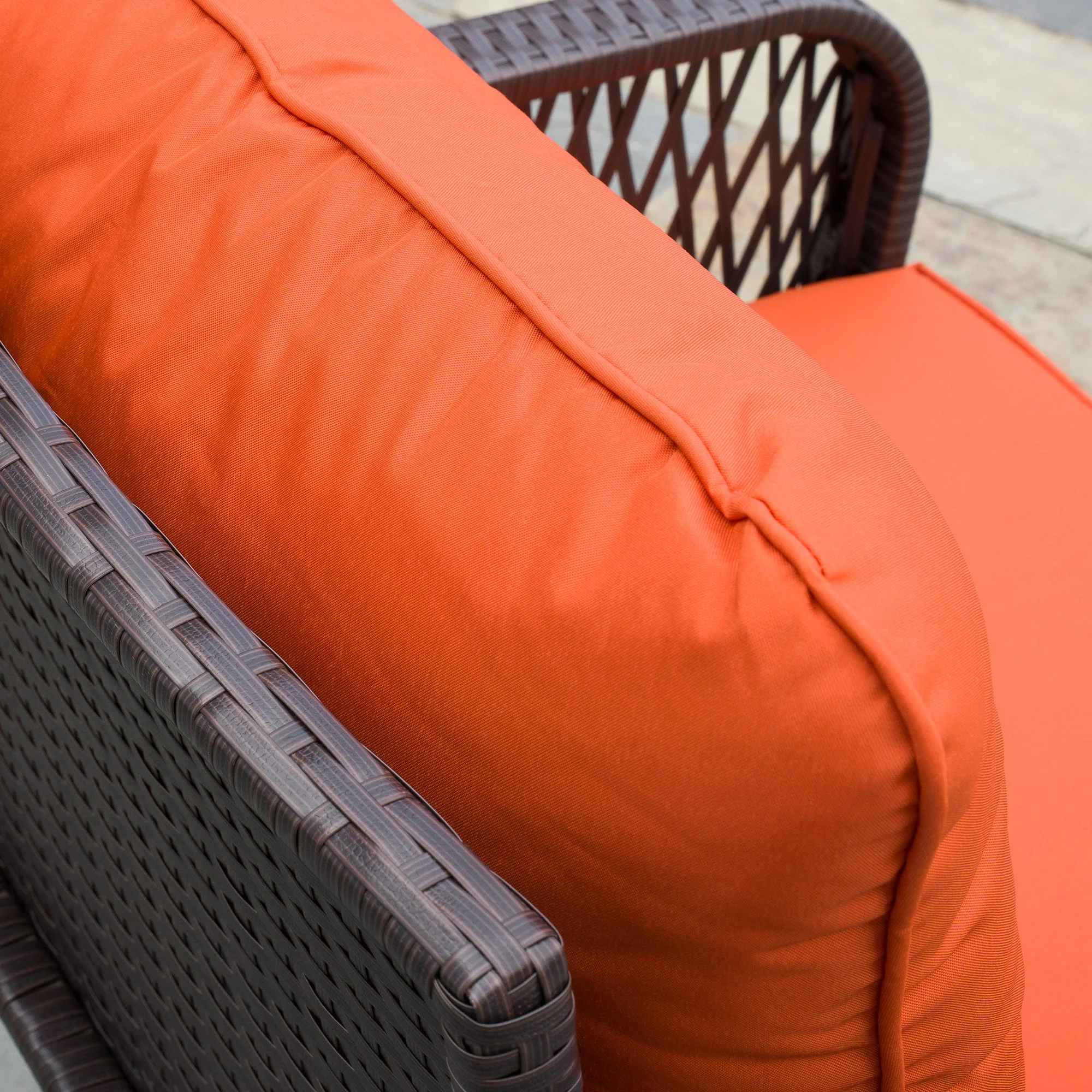 Outsunny 3 Pieces Patio PE Rattan Bistro Set - Image 8