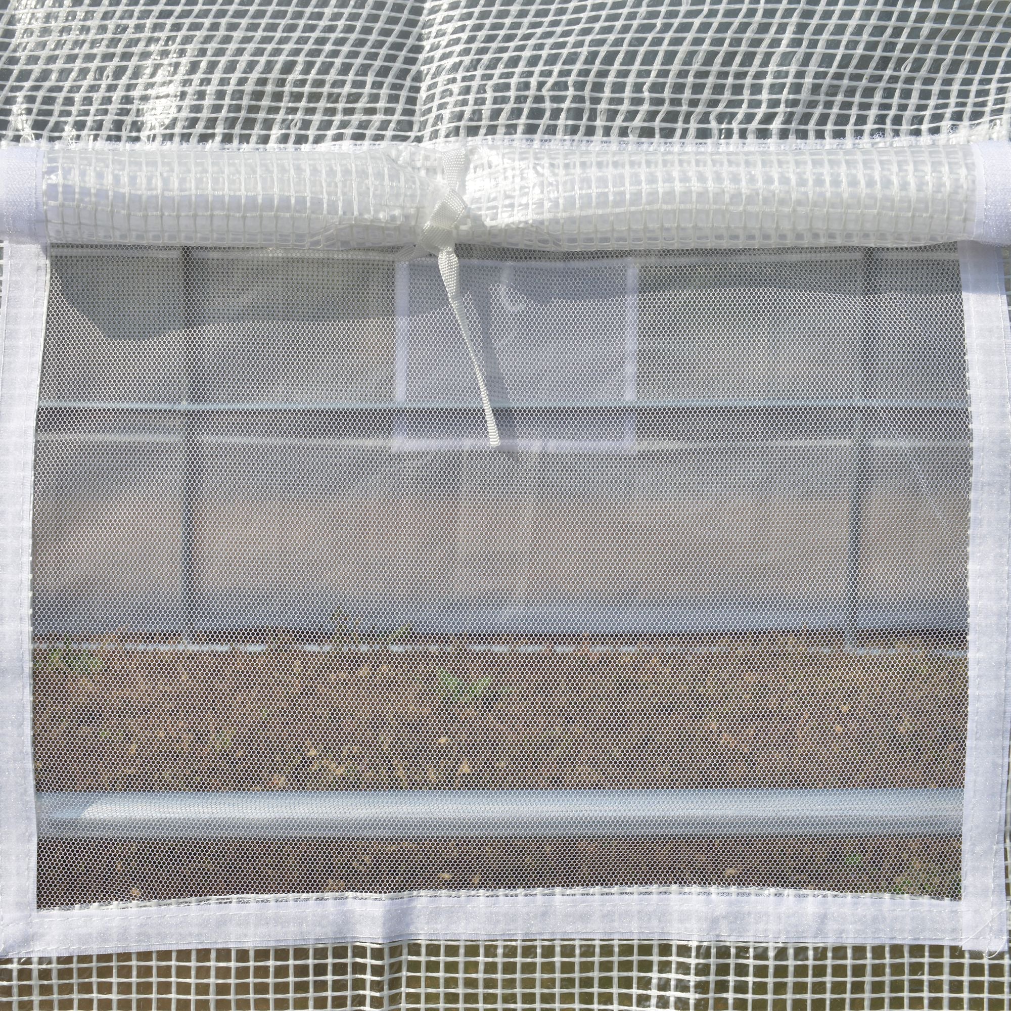 Outsunny 3 X 3 X 2 M Polytunnel Greenhouse - Image 9