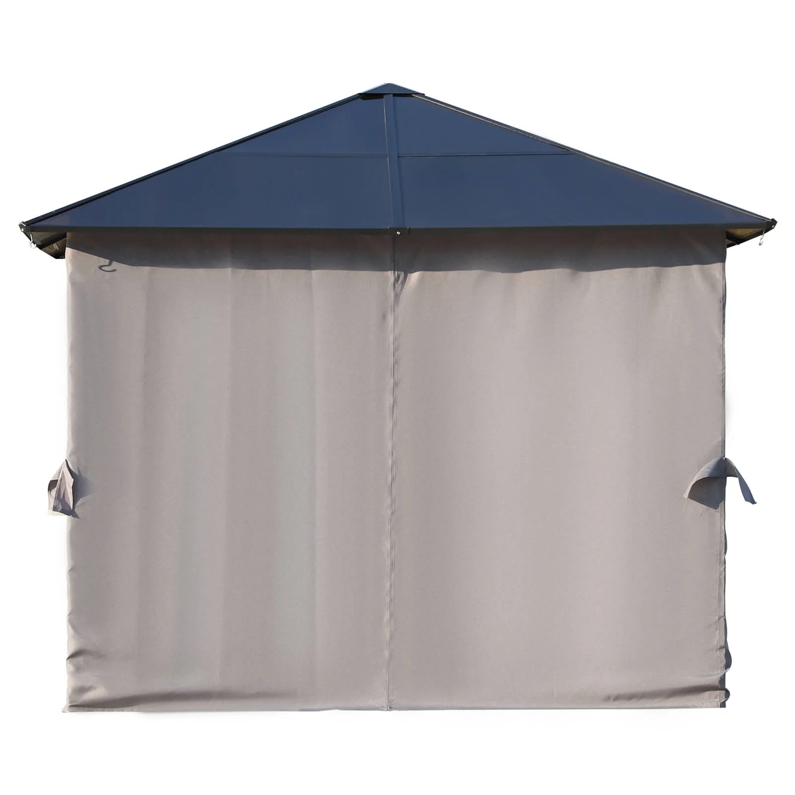 Outsunny 3 x 3(m) Hardtop Gazebo Canopy with Polycarbonate Roof - Image 9