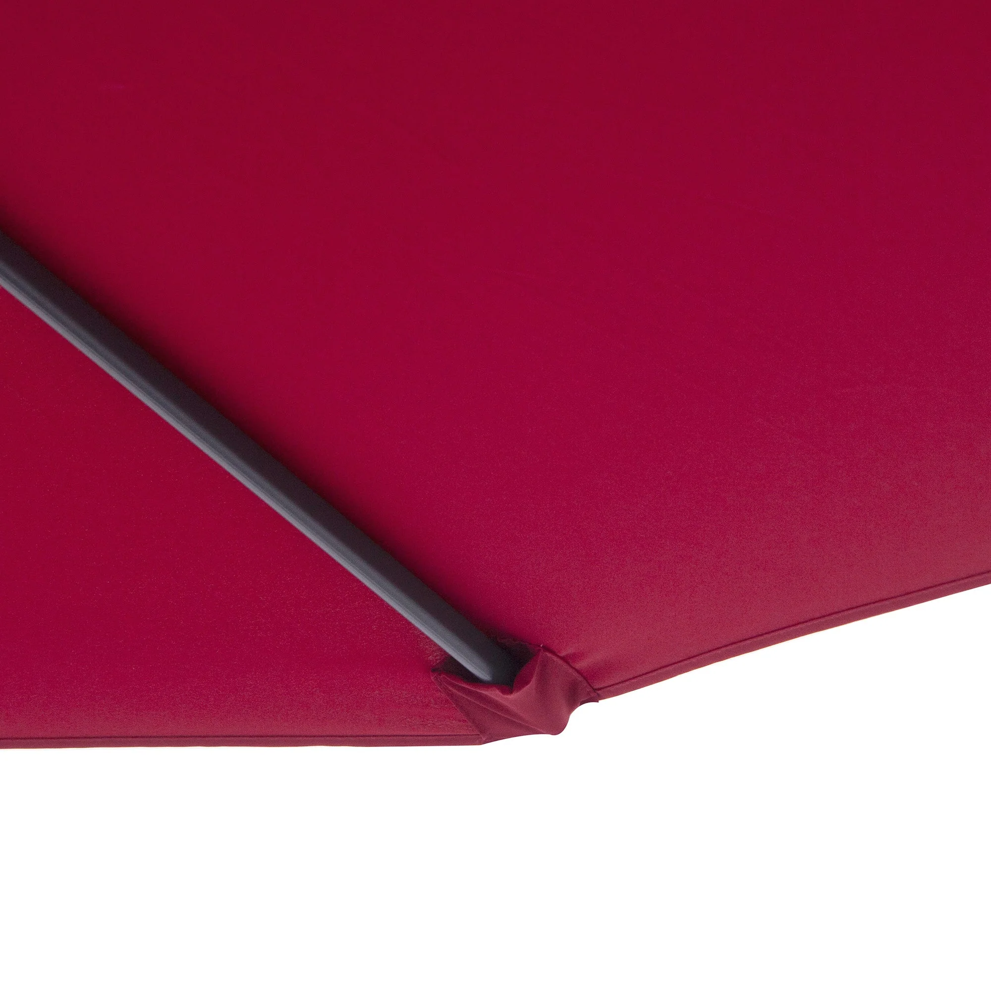 Outsunny 3M Water Resistant Terylene Hanging Parasol Wine Red - Image 8