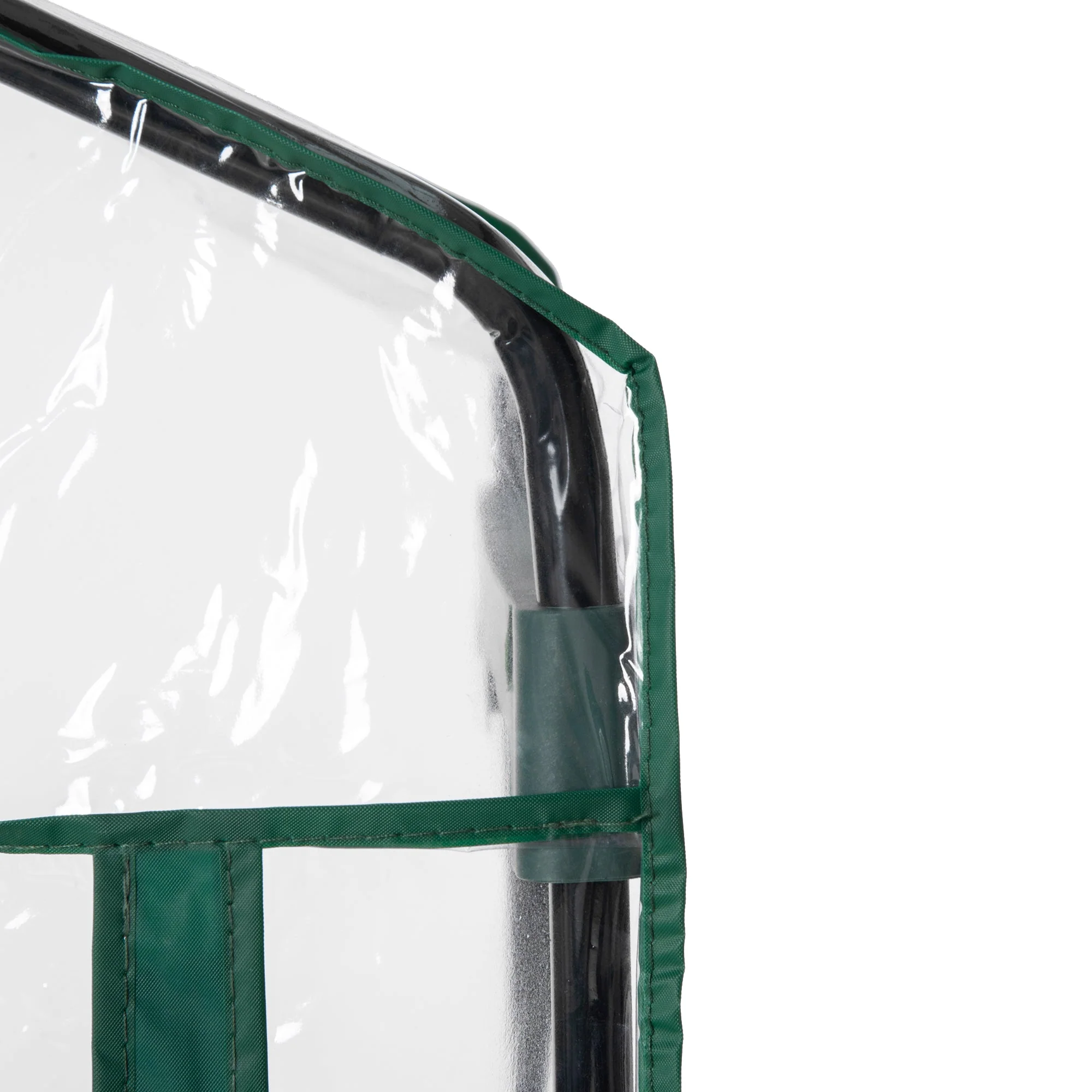 Outsunny 4 Tiers Mini Portable Greenhouse Plant Grow Shed Metal Frame Transparent Clear Cover 160H X 70L X 50W cm - Image 9