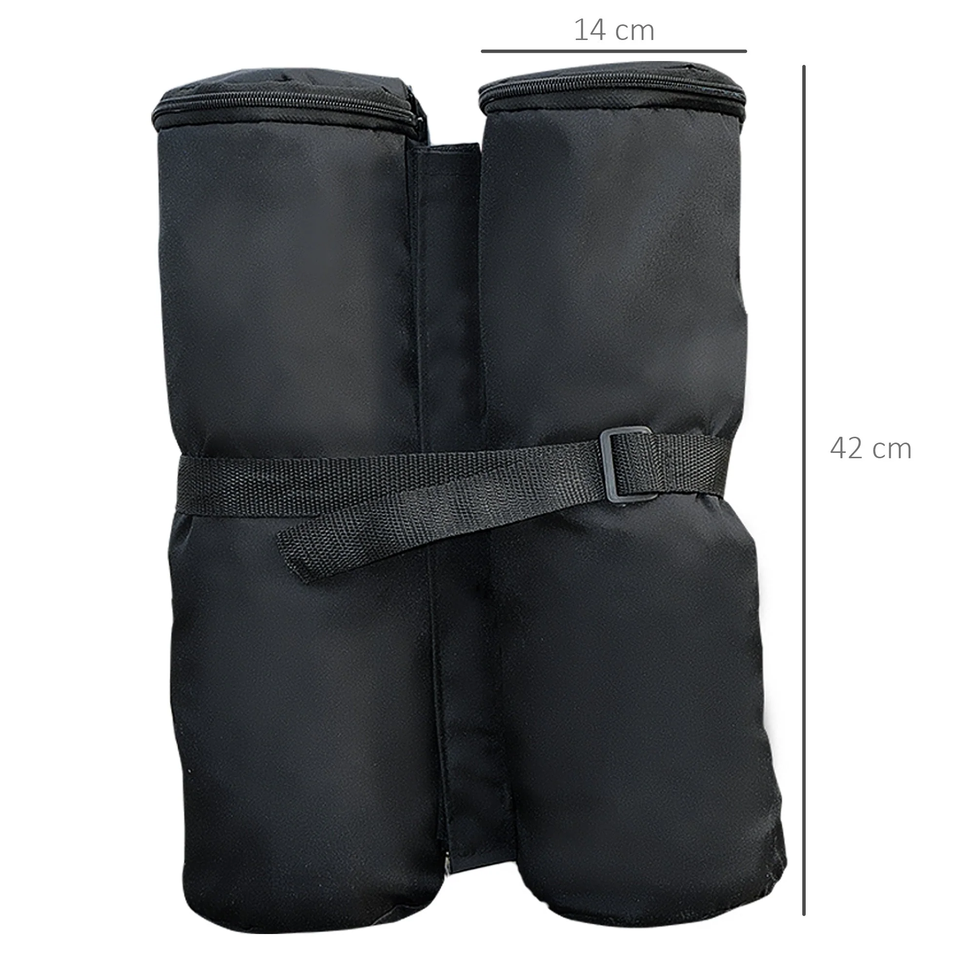 4-Piece Gazebo Weight Sand Bags Leg Weights Marquee Tent Canopy Base - Image 3