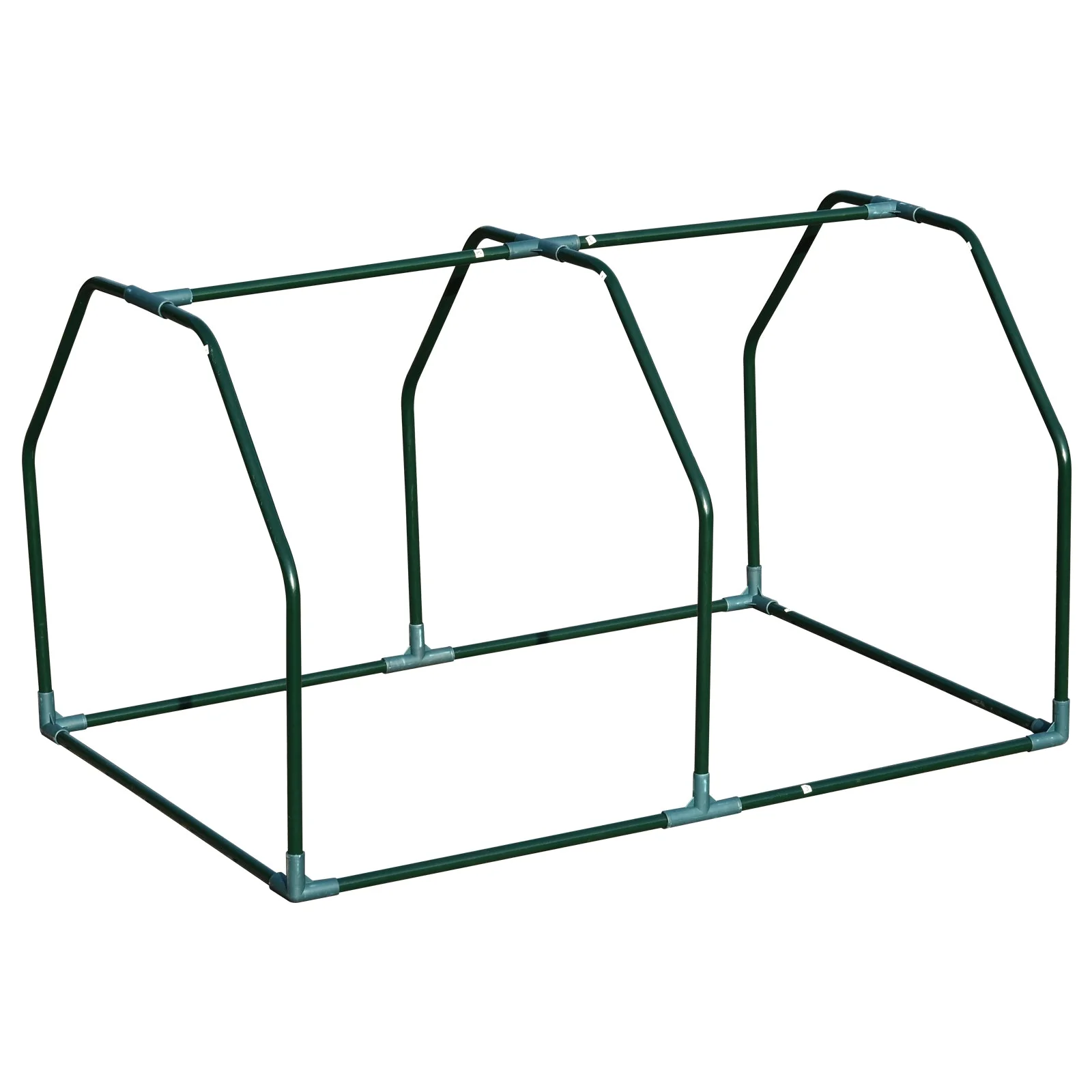 Outsunny 99X71X60cm Mini Pvc Cover Steel Frame Greenhouse White - Image 7