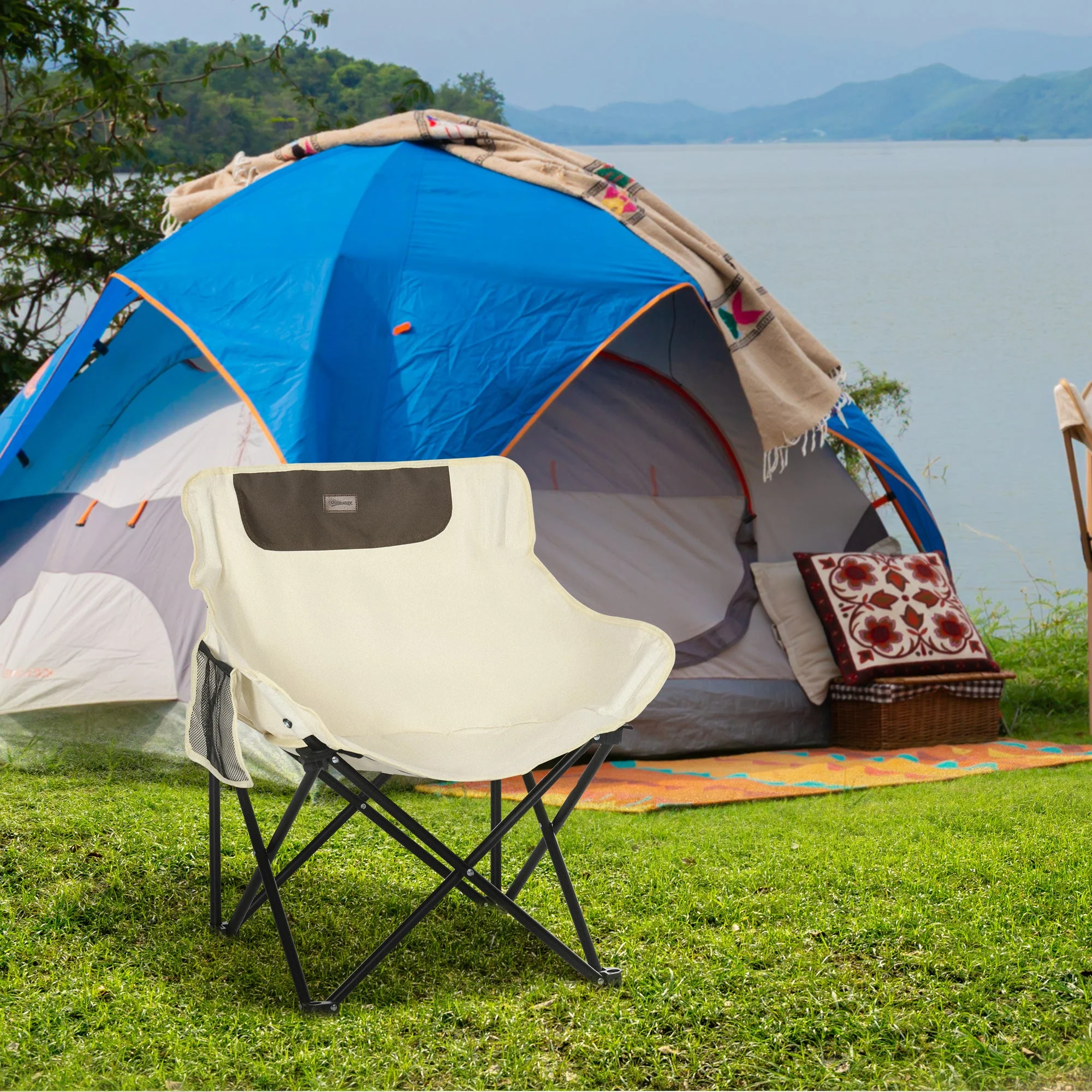 Outsunny Camping Chair - Image 2