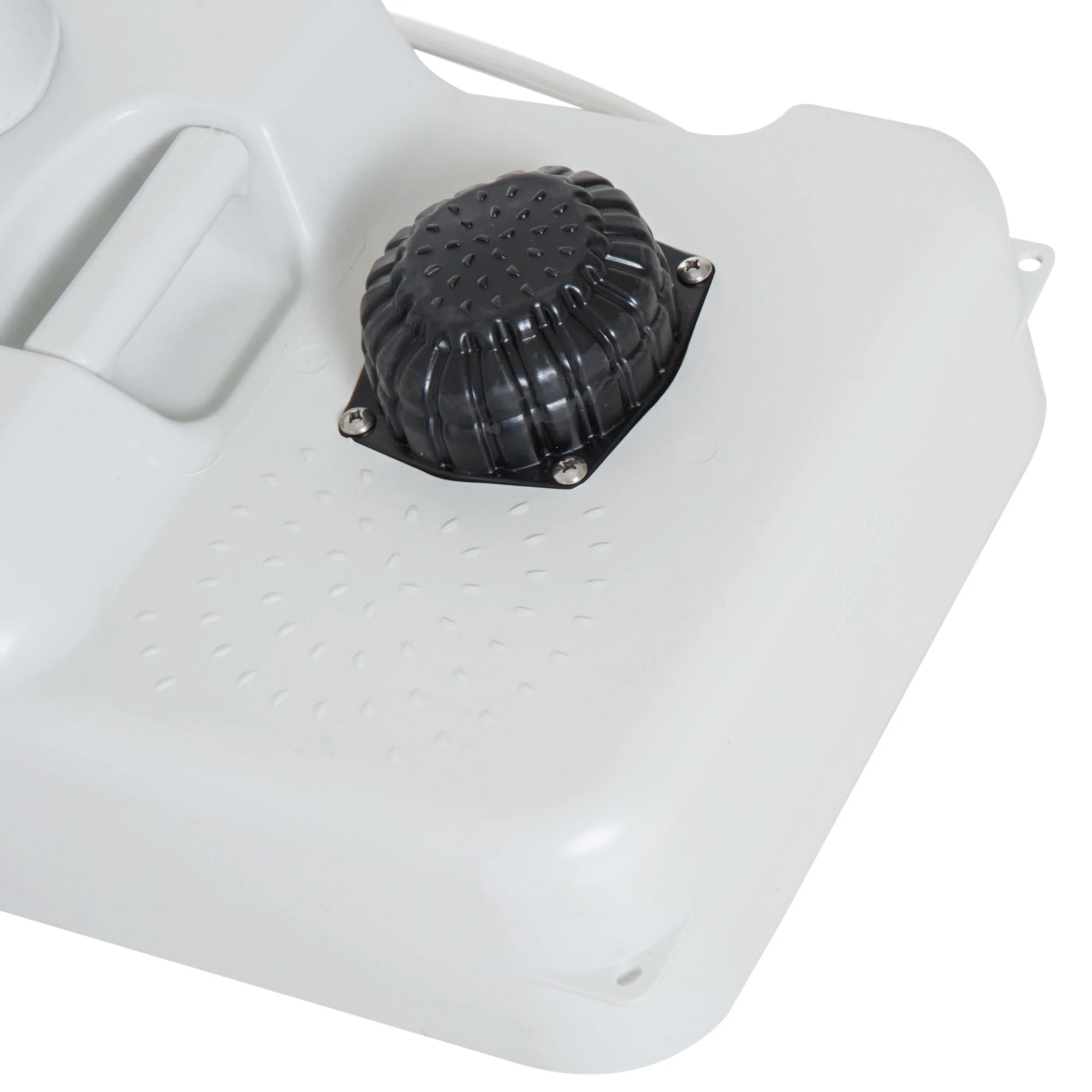 Outsunny Camping Portable Hand Wash Sink Basin W/ 17L Water Tank And 24L Drainage Equipment With Sanitizer Station Hdpe - Image 9